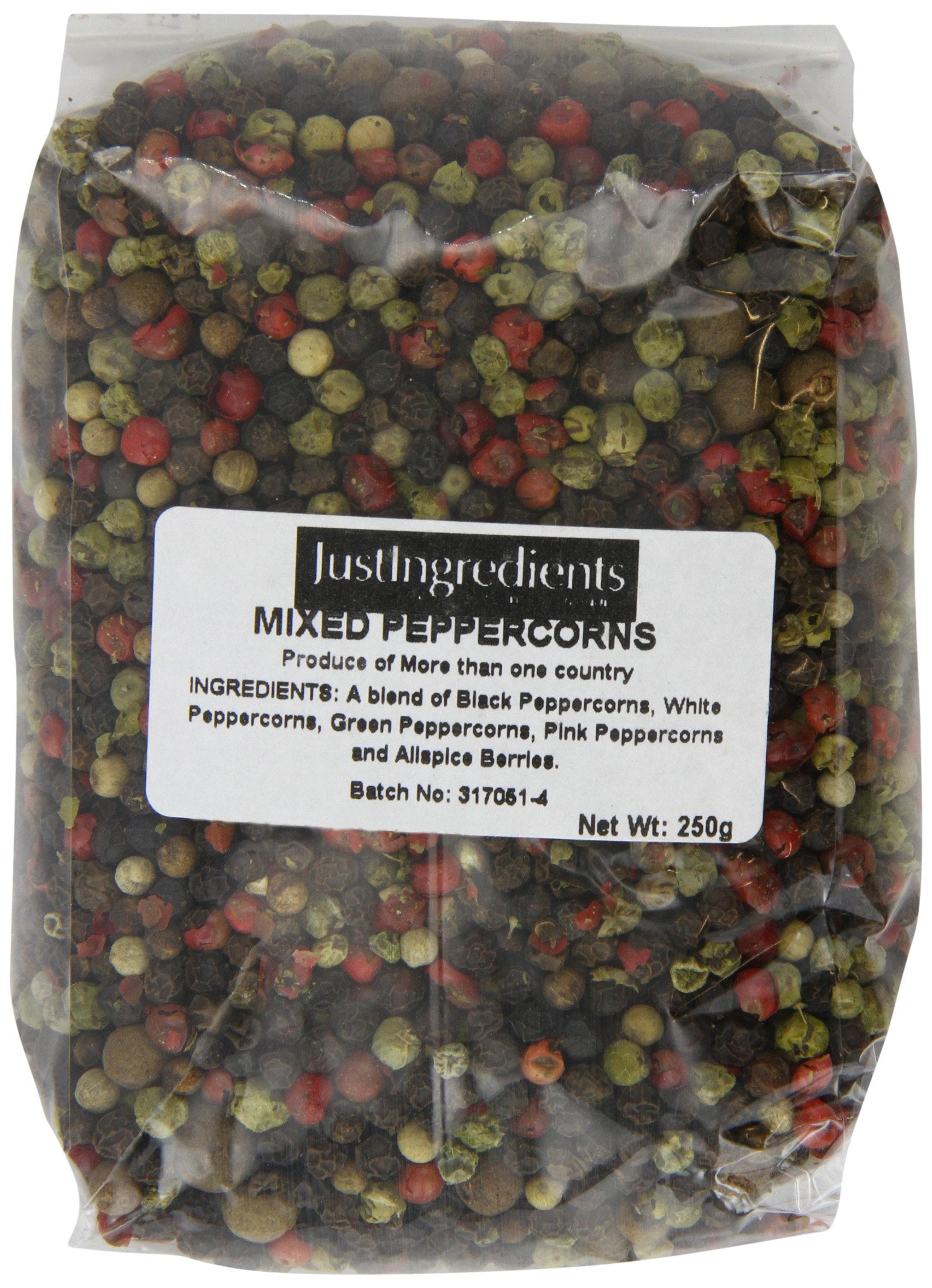 JustIngredients 5 Pepper Mix Whole Peppercorns - Aromatic Blend | 250g 1