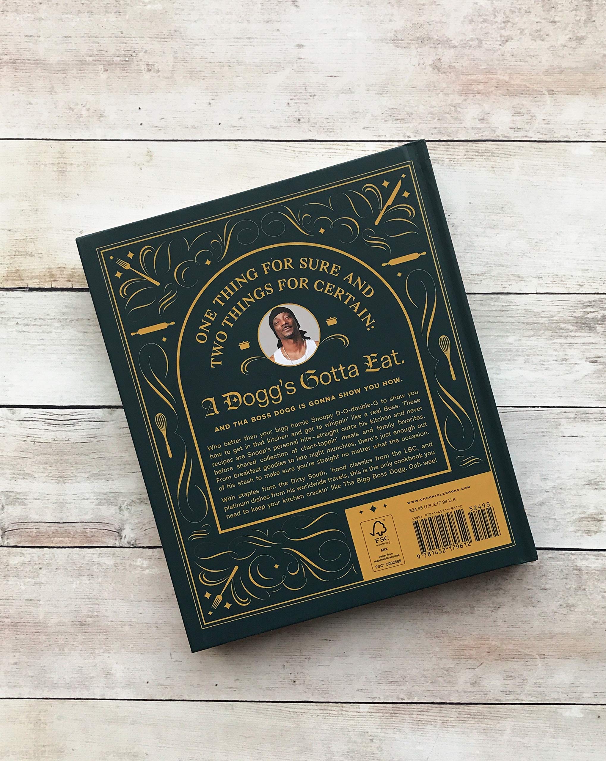 Chronicle Books From Crook to Cook: Platinum Recipes from Tha Boss Dogg's Kitchen Hardcover Illustrated 6