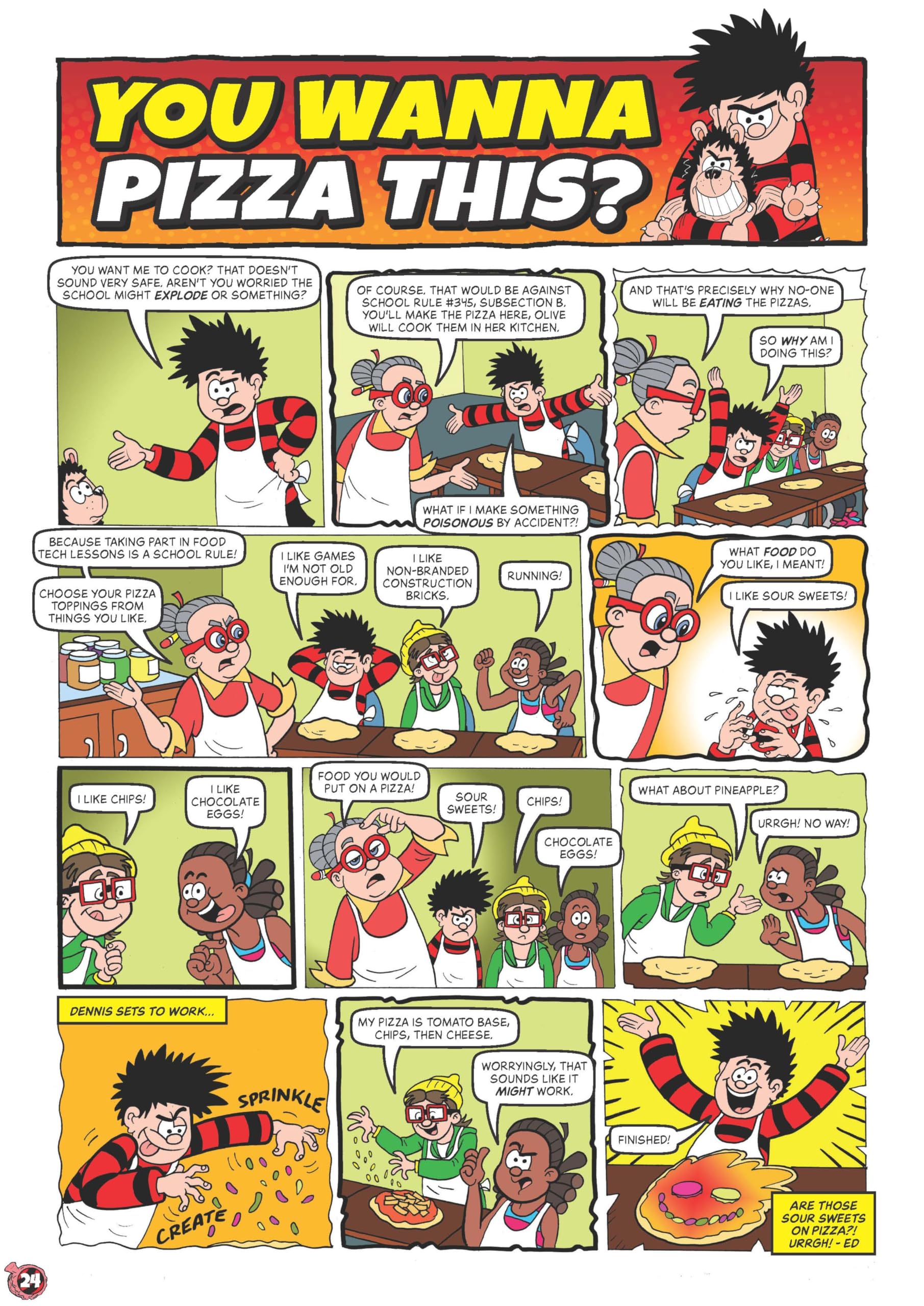 DC Thomson Beano Presents: Dennis The Menace & Gnasher - Chaos Comes With Stripes | Collection Comic 4