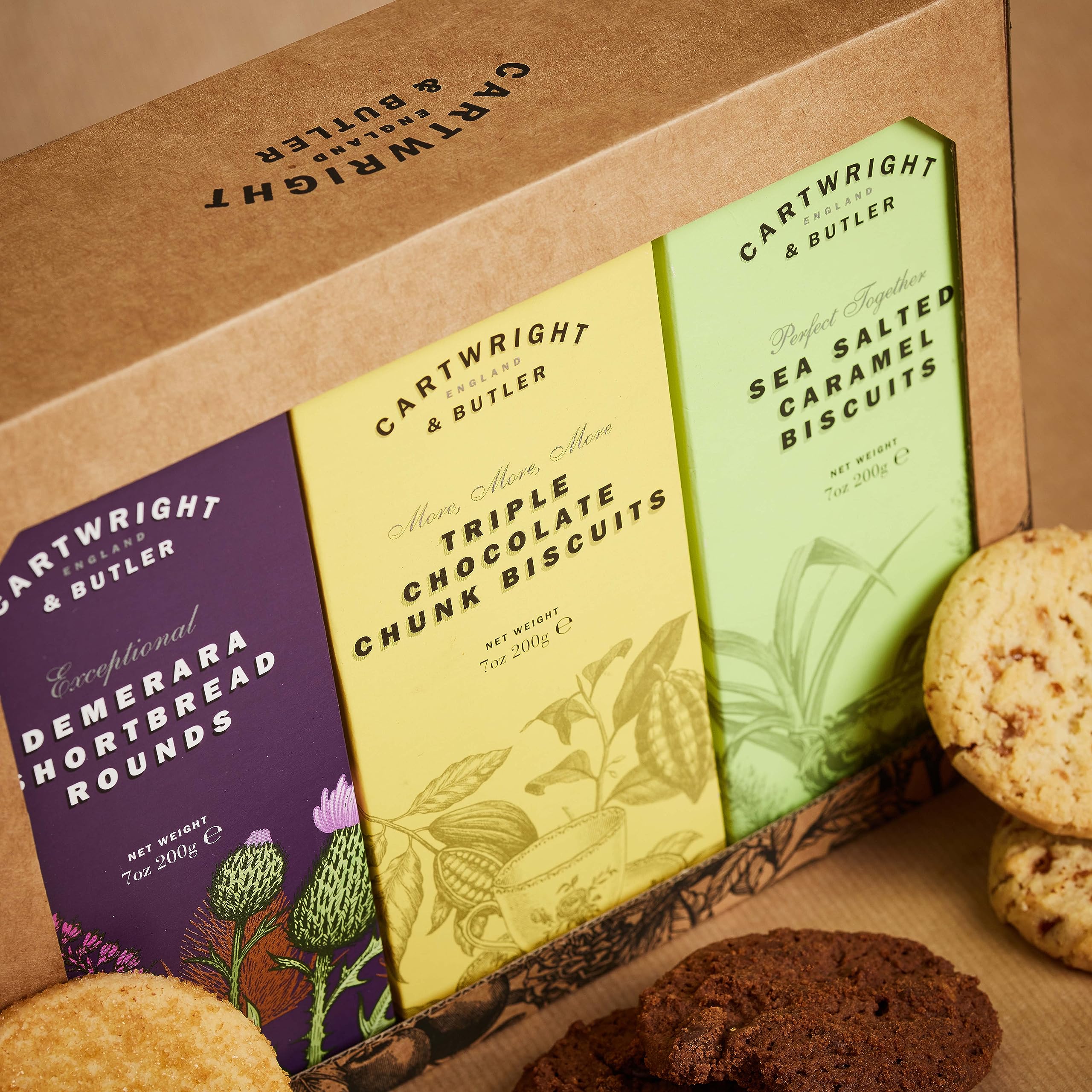 Cartwright & Butler - Trio of Biscuits Gift Set 8