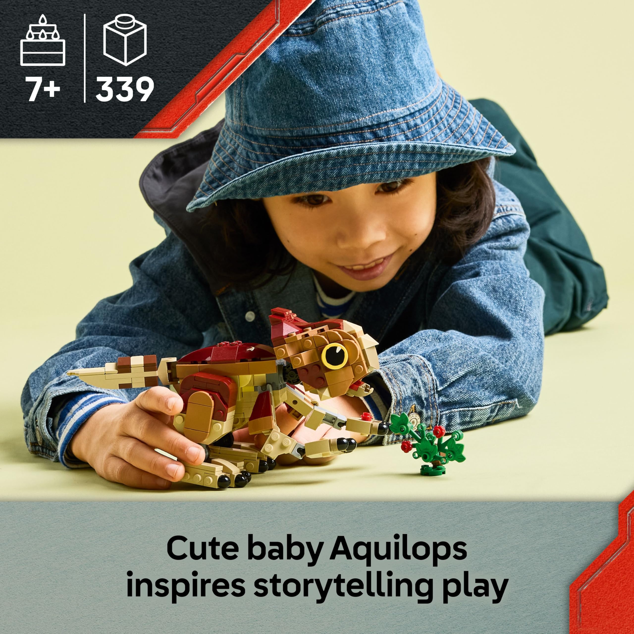 LEGO Jurassic World Baby Dinosaur Dolores: Aquilops 76970 Figure Building Set for Ages 7+ 2