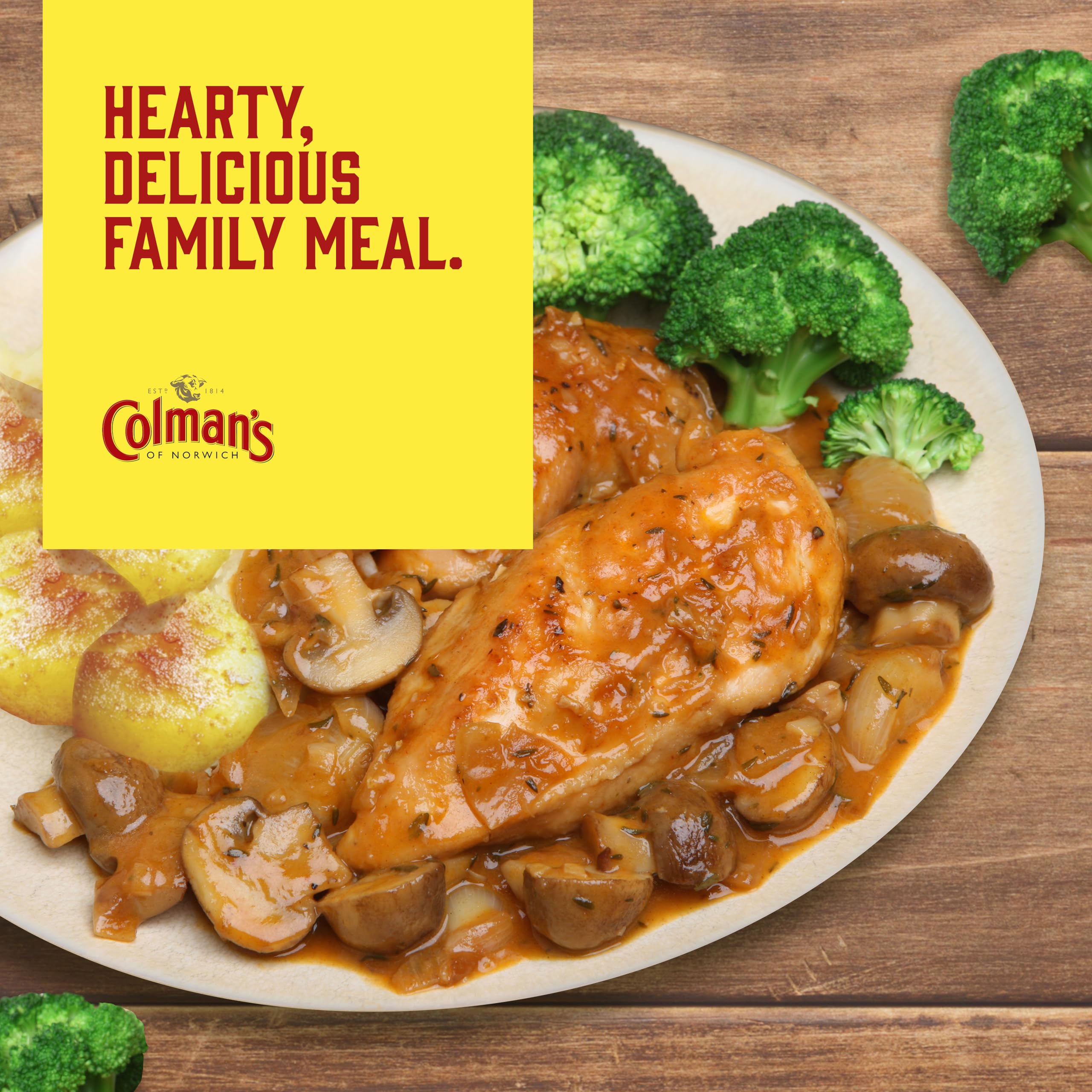 Colman's Chicken Chasseur Meal Maker - Recipe Mix for Rich Comfort Food 6