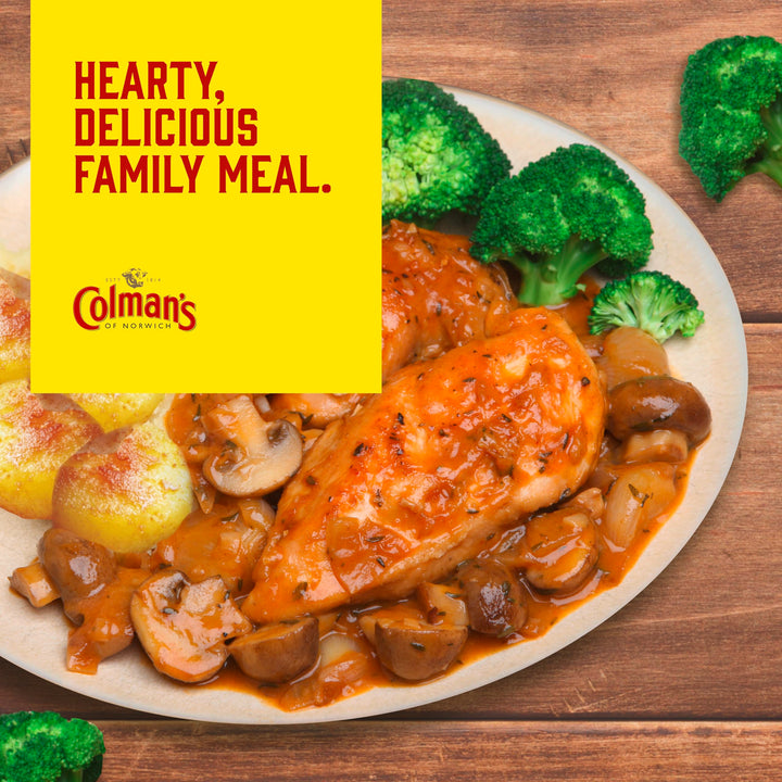 Colman's Chicken Chasseur Meal Maker - Recipe Mix for Rich Comfort Food