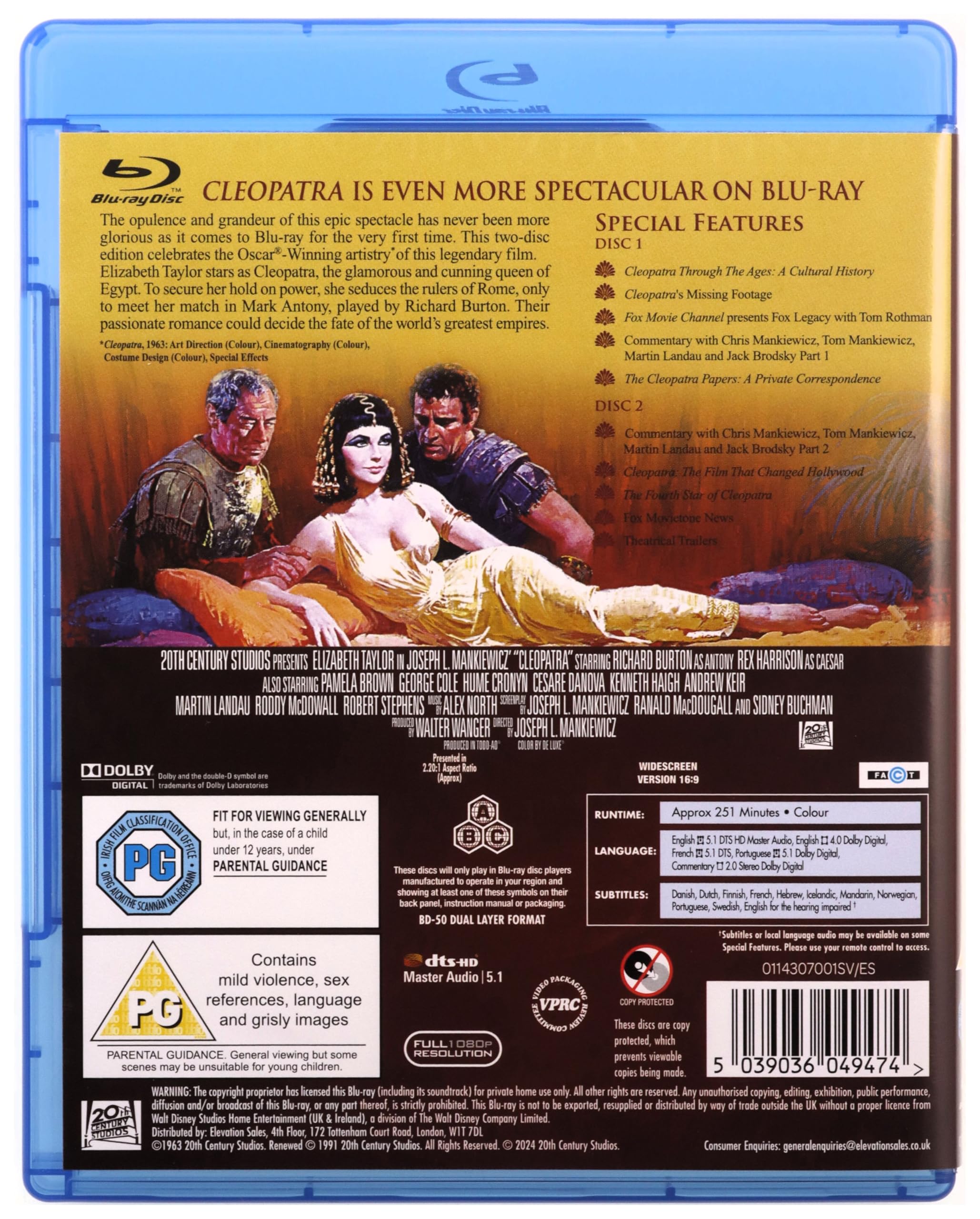 Cleopatra [Blu-ray] 3