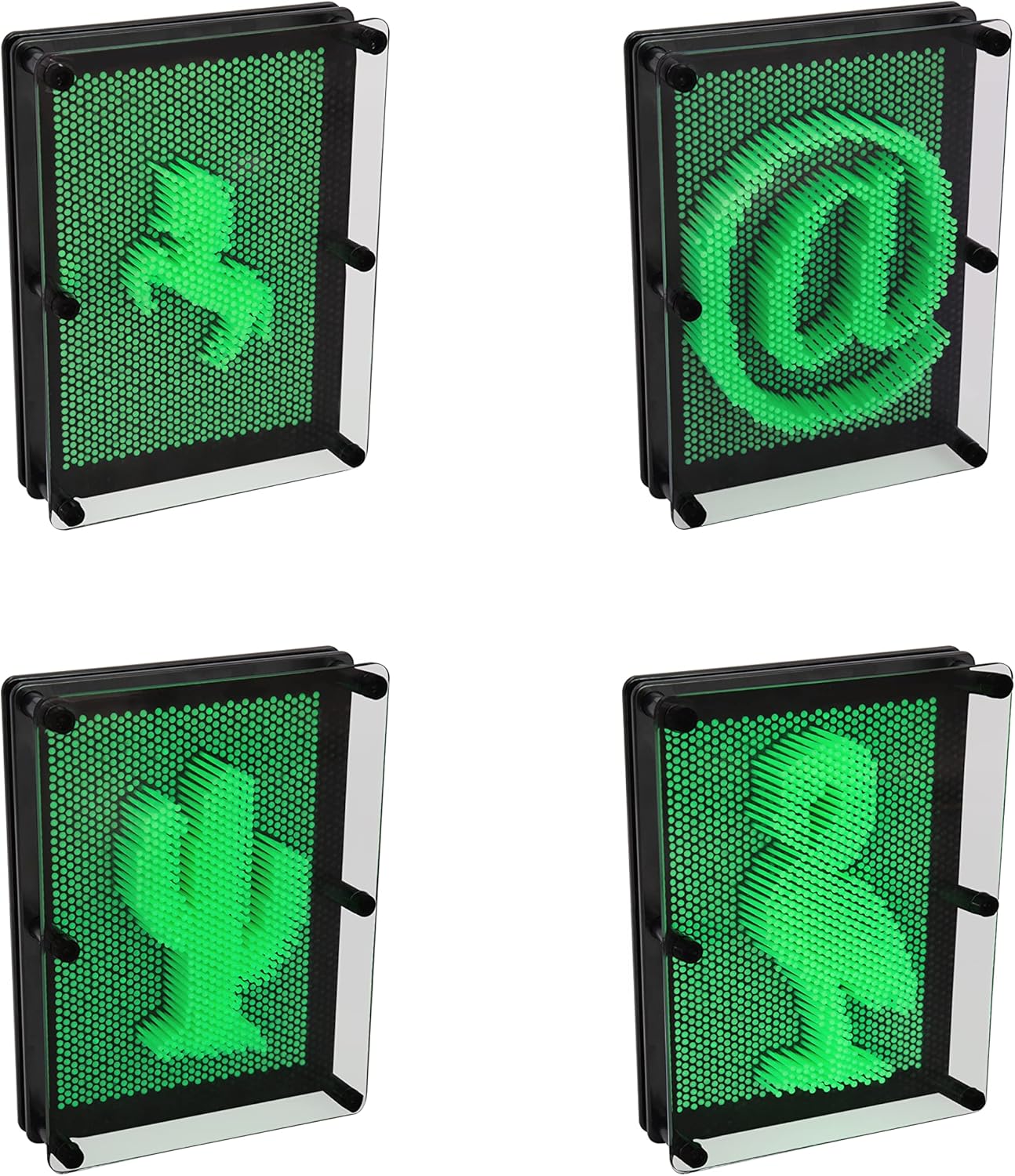 Global Gizmos 48109 Glow in the Dark Pin Art Impression Toy/Ideal for Home and O 9