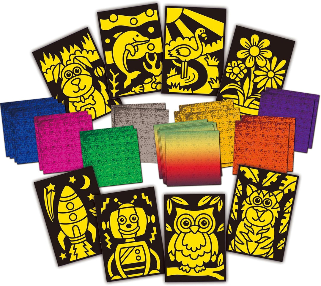 Galt Fab Foil Art Kit - Sparkly Craft Activity for Kids Ages 6+