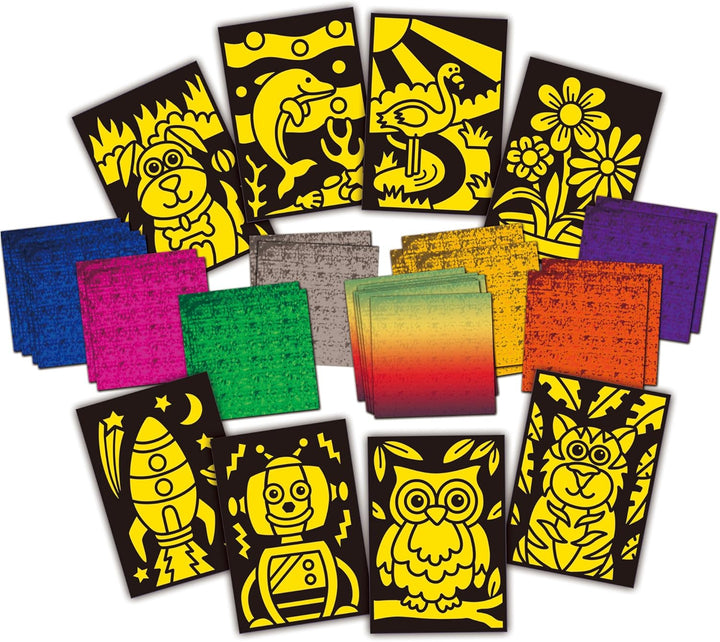 Galt Fab Foil Art Kit - Sparkly Craft Activity for Kids Ages 6+