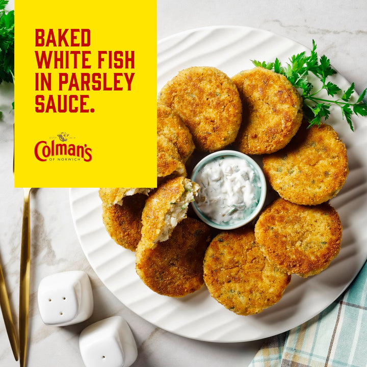 Colman's Parsley Sauce Mix with Herbs and Spices - Quick Vegan Cooking Sauce for Midweek Meals
