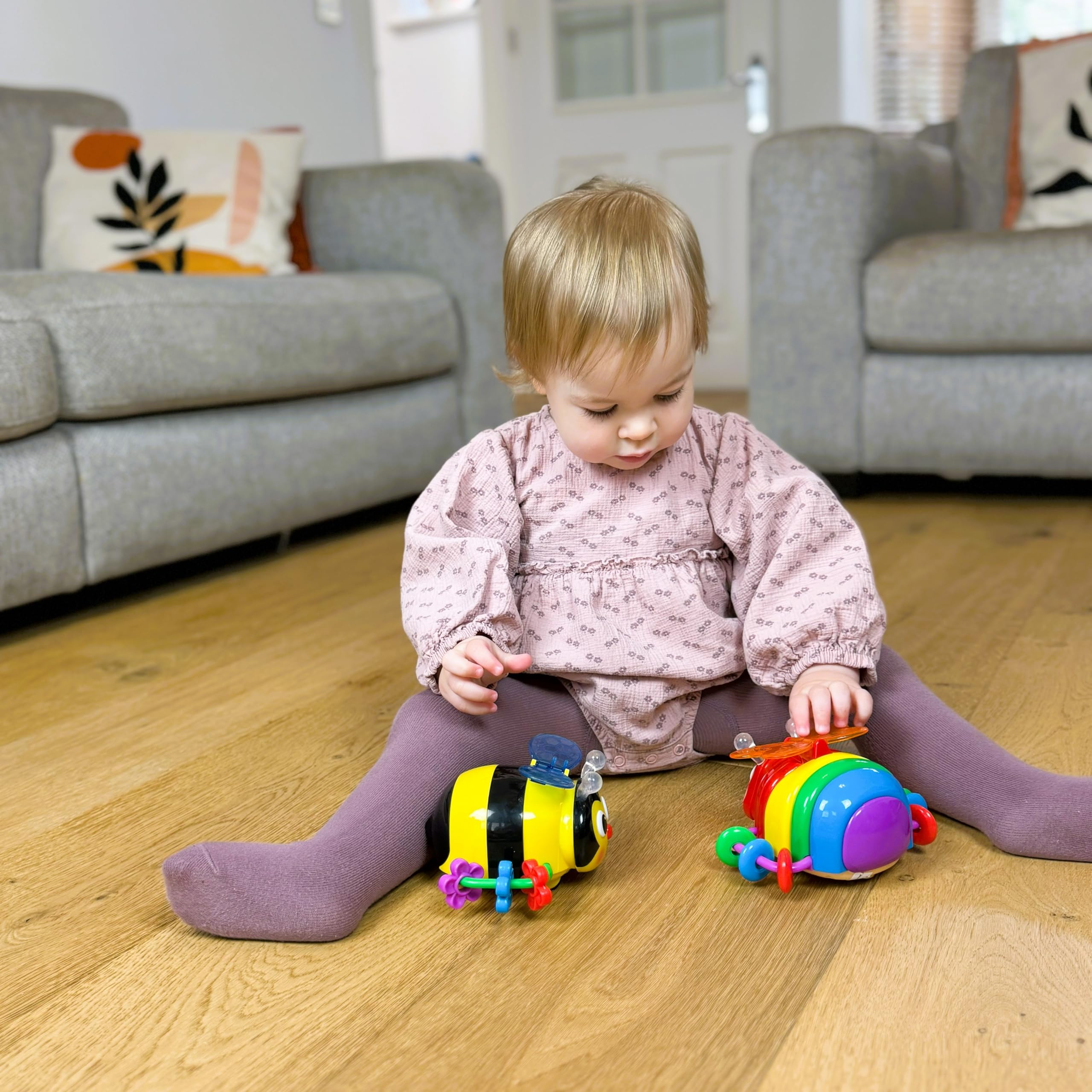 The Learning Journey Crawl About Bee - Interactive Light-Up Toy with Music for 6+ Months 2