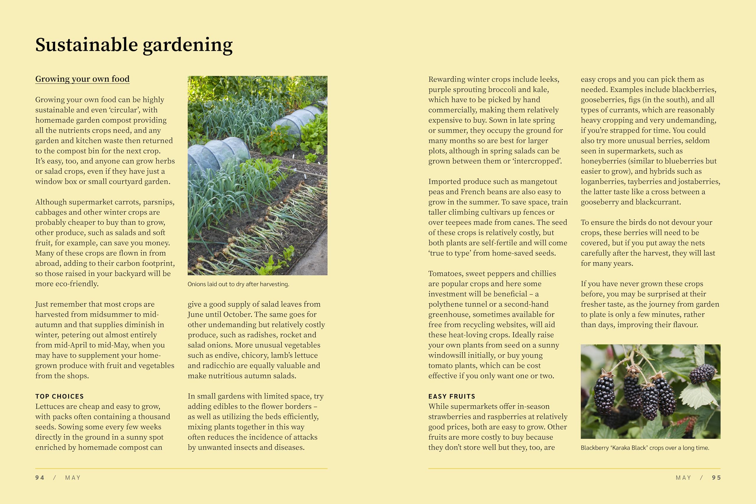 Royal Horticultural Society The Garden Almanac 2027 - Month-by-Month Wildlife Gardening Guide | Hardcover 4