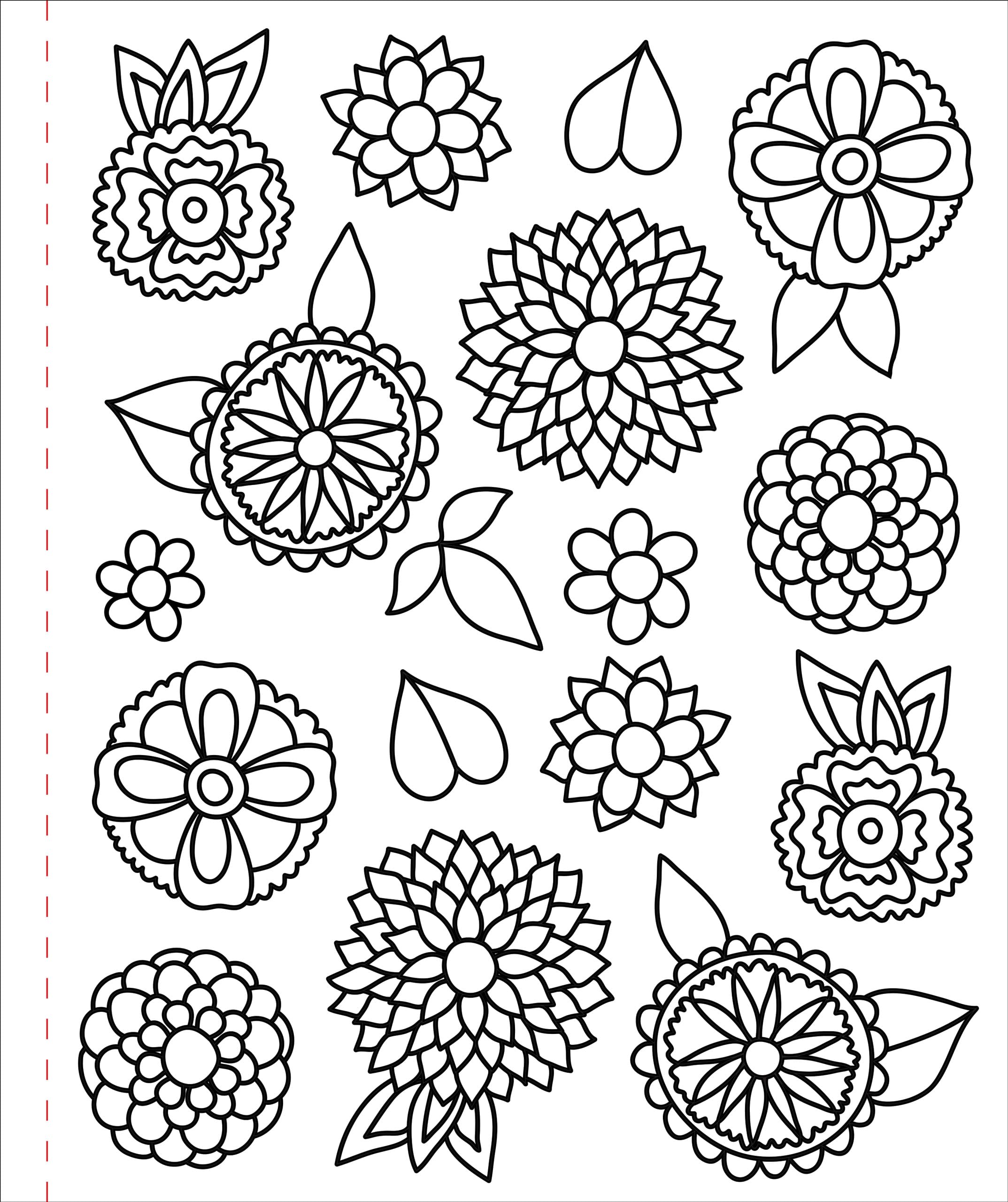 Peter Pauper Press Large Print Coloring Book - Color Me Calm | 50 Designs | Paperback 6