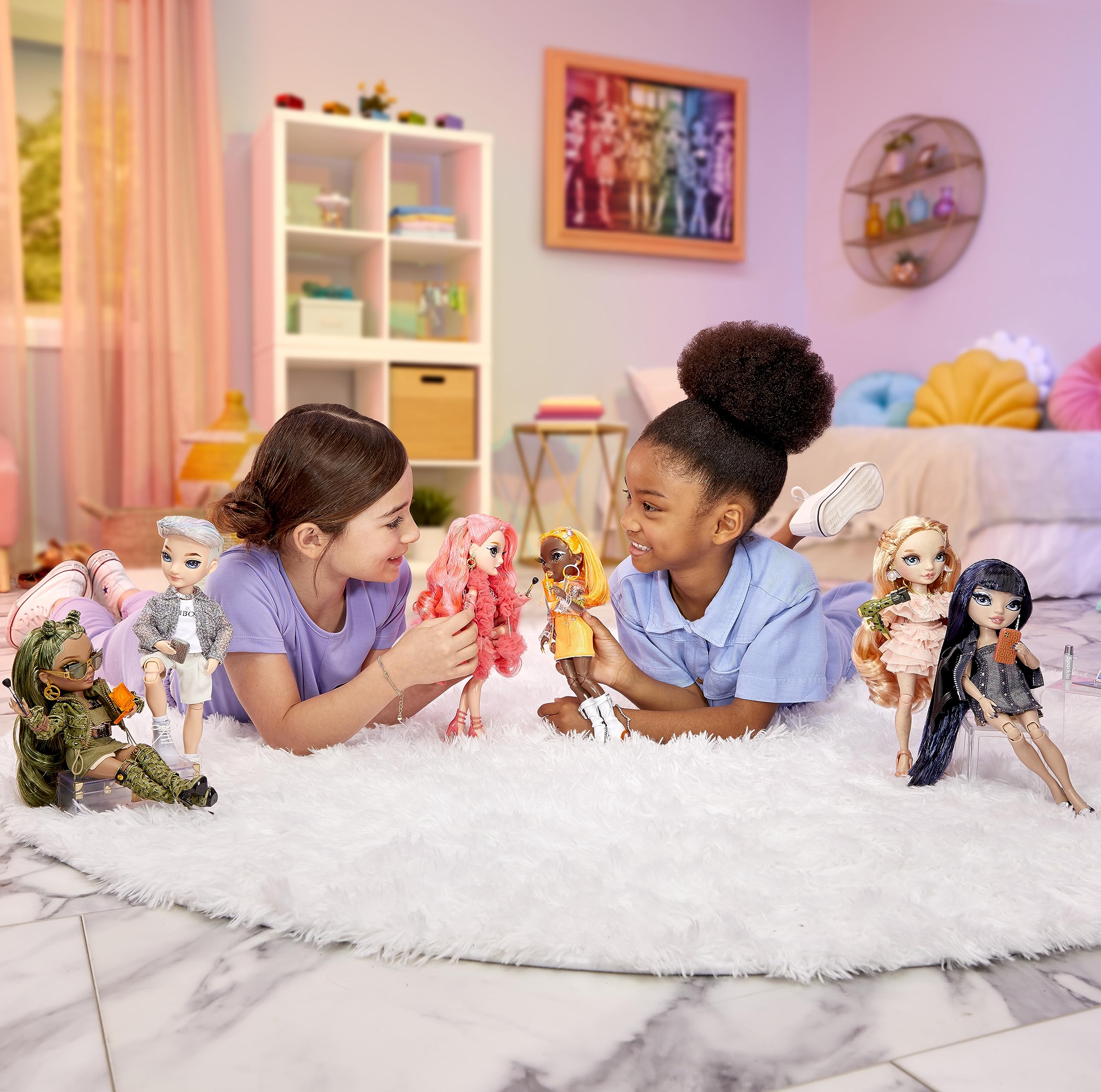 Rainbow High Fashion Puppe – Victoria Whitman mit Sommersprossen – Hellrosa Outfit &amp; 10+ Spielzubehör 8