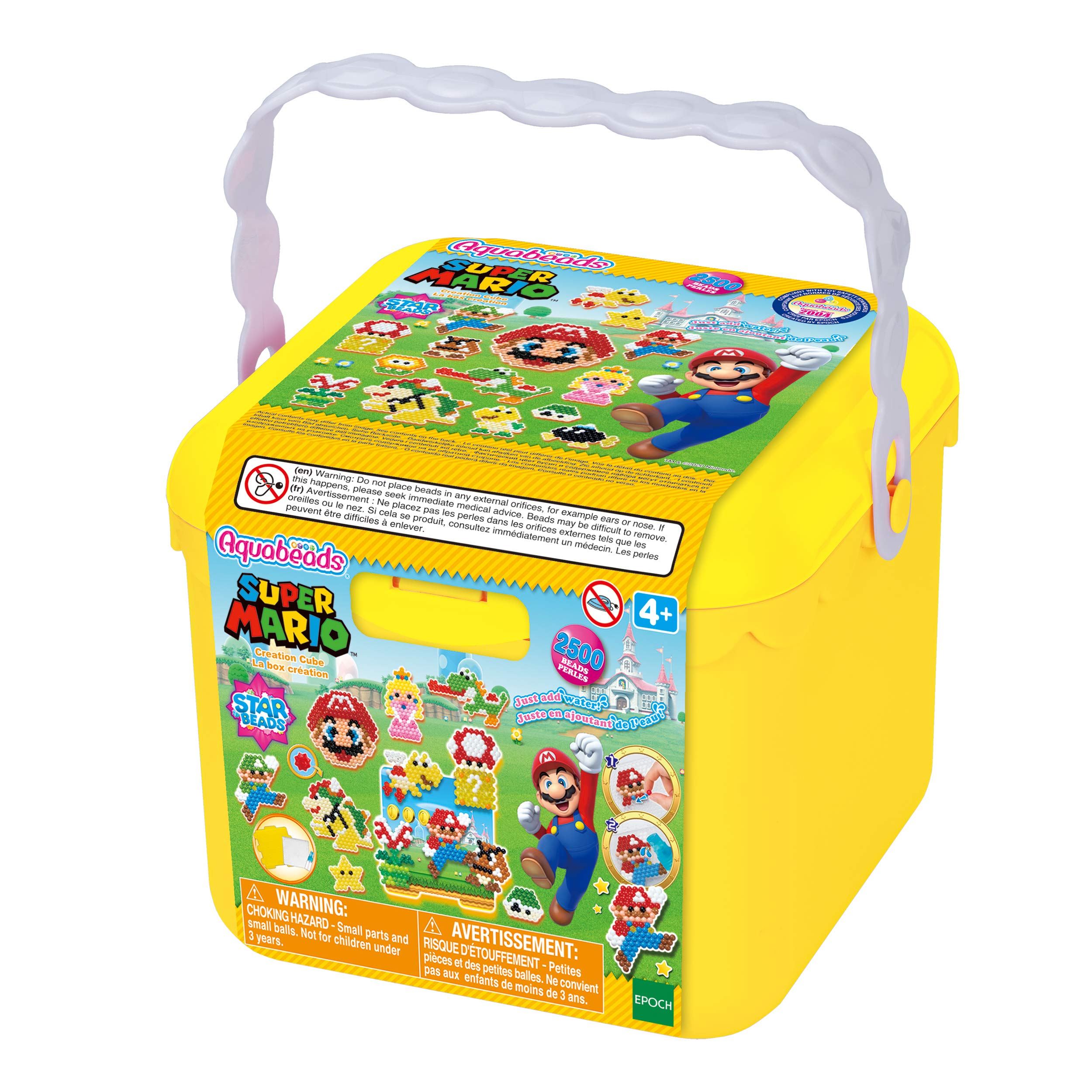 Aquabeads Creation Cube Super Mario Bead Activity Toy | 2500+ Beads | Ages 4+ 1