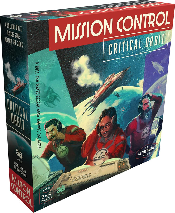 Th3rd World Studios Mission Control Critical Orbit Strategy Board Game