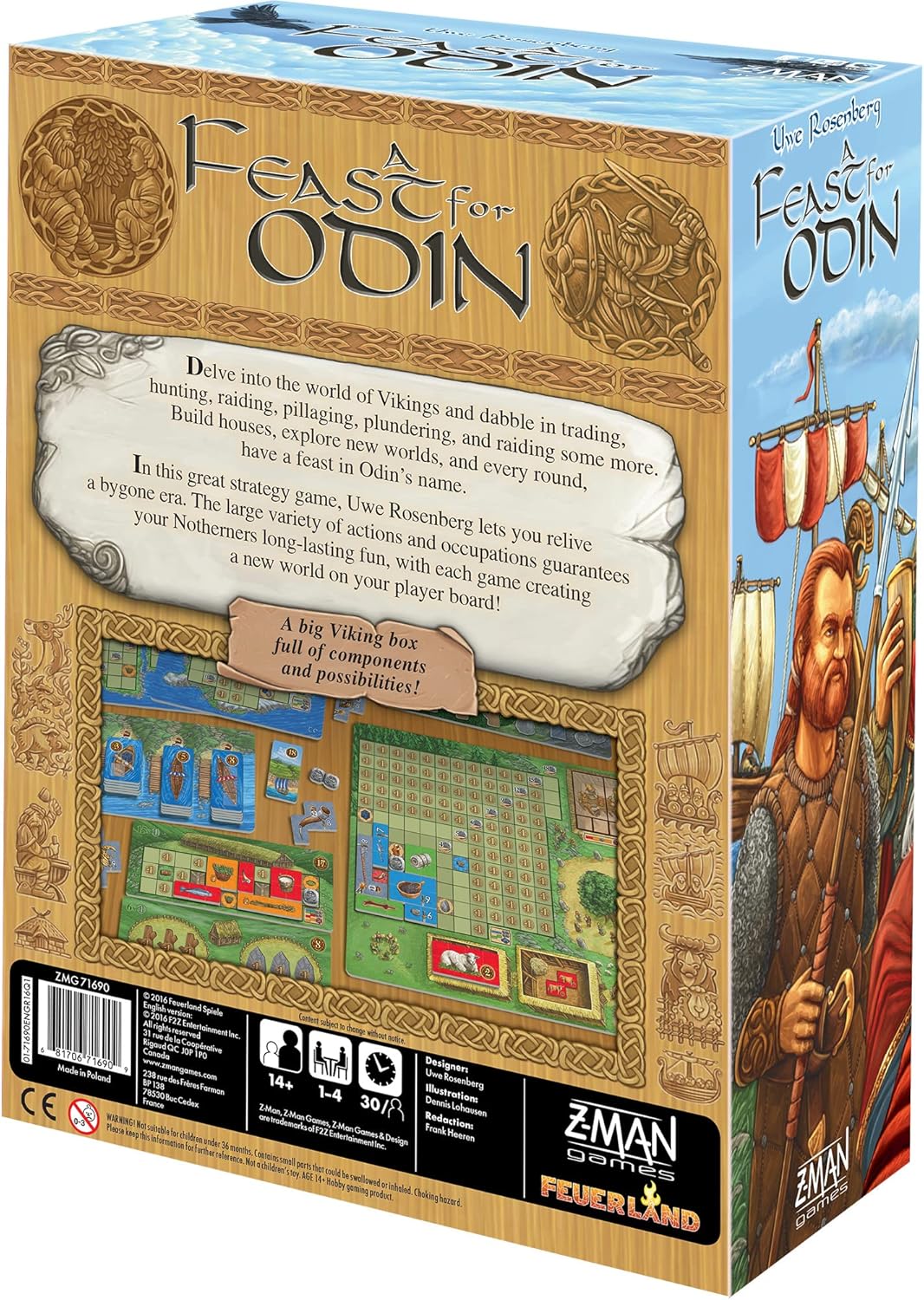 Brettspiel „Ein Festmahl für Odin“ – Z-Man Games 6
