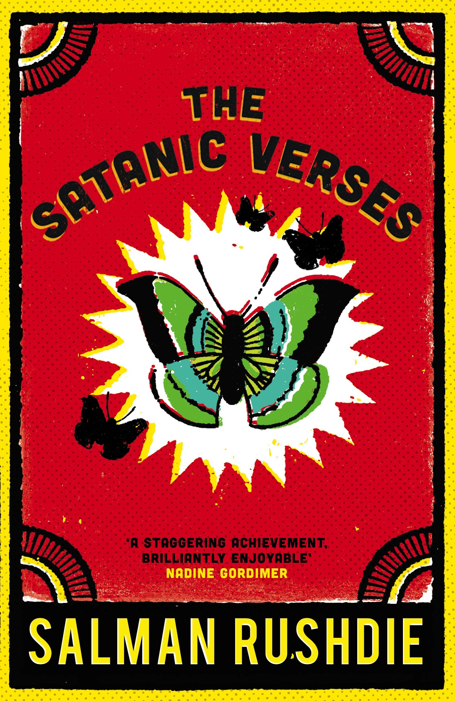 The Satanic Verses by Salman Rushdie - Paperback, English Edition 1