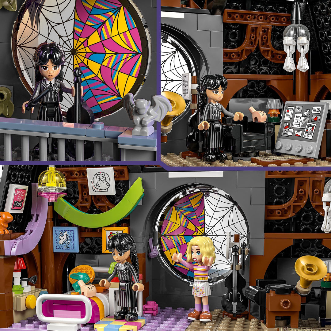 LEGO Wednesday Addams Figure Set 76781 - Collectible Building Toy for Kids 10+