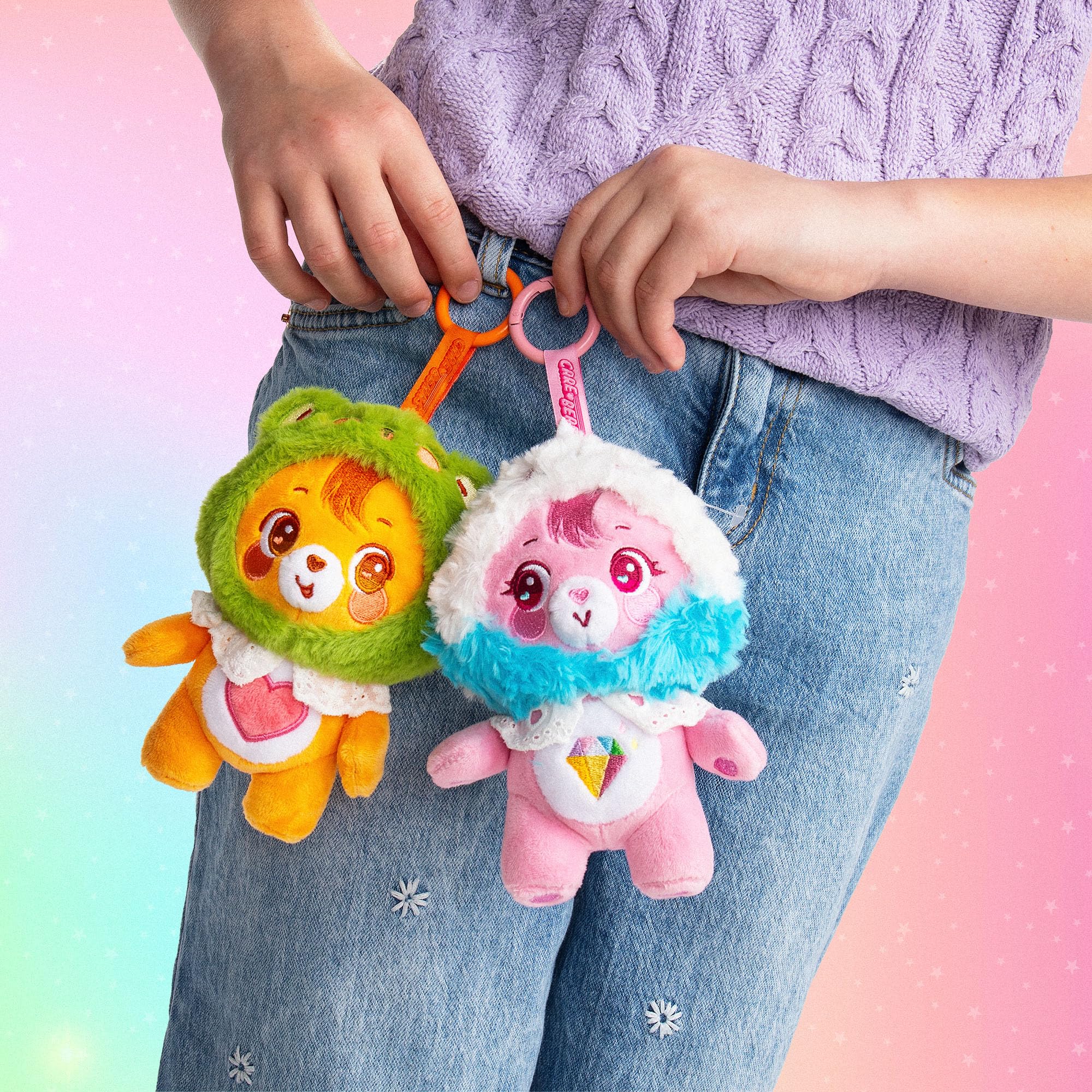 Care Bears Cutie Champions Plush Dangler - 15cm, Blind Box Surprise, Ages 4+ 6