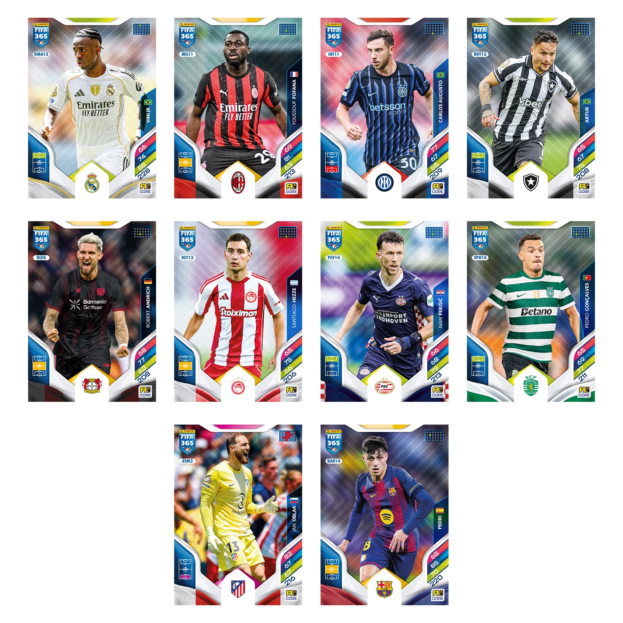 Panini FIFA 365 Adrenalyn XL 2026 Trading Cards - Multiset Booster Pack 3