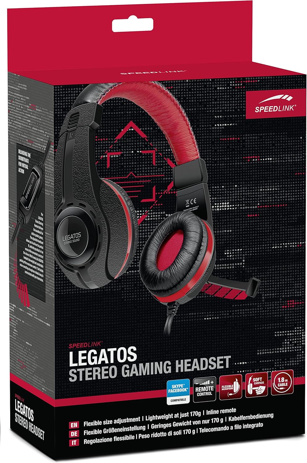 Speedlink Legatos Stereo Gaming Headset - PC Gaming Standard Edition (2019)