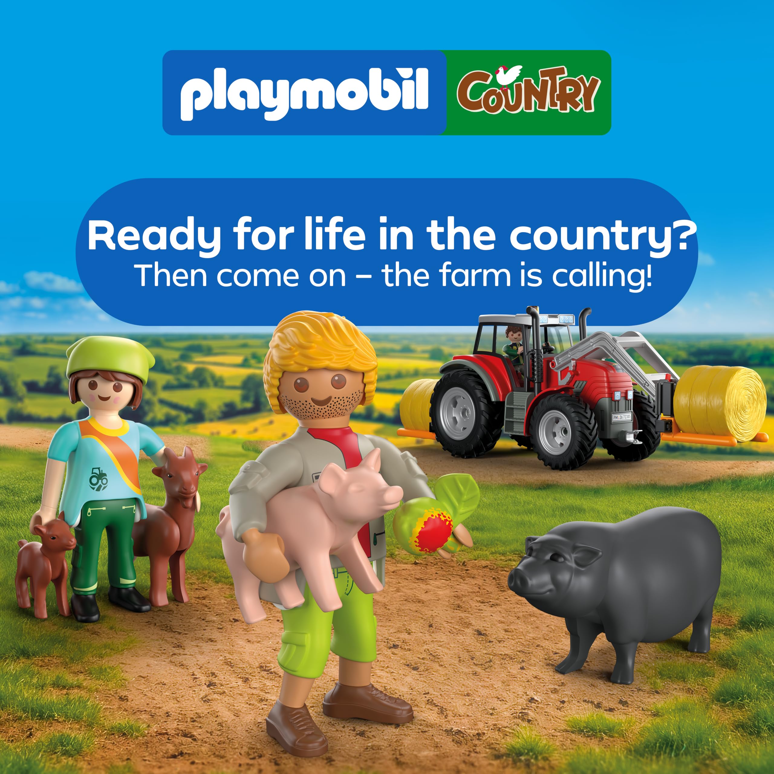 Playmobil Idyllic Vegetable Garden Playset - Includes Gardener Figures & Tools, Ages 4+ 6