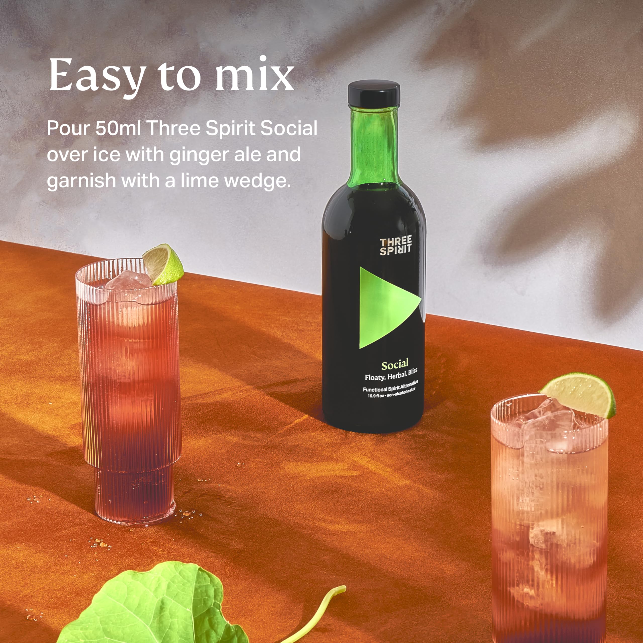 Three Spirit Non-Alcoholic Alternative Spirit - The Social | 50cl 4
