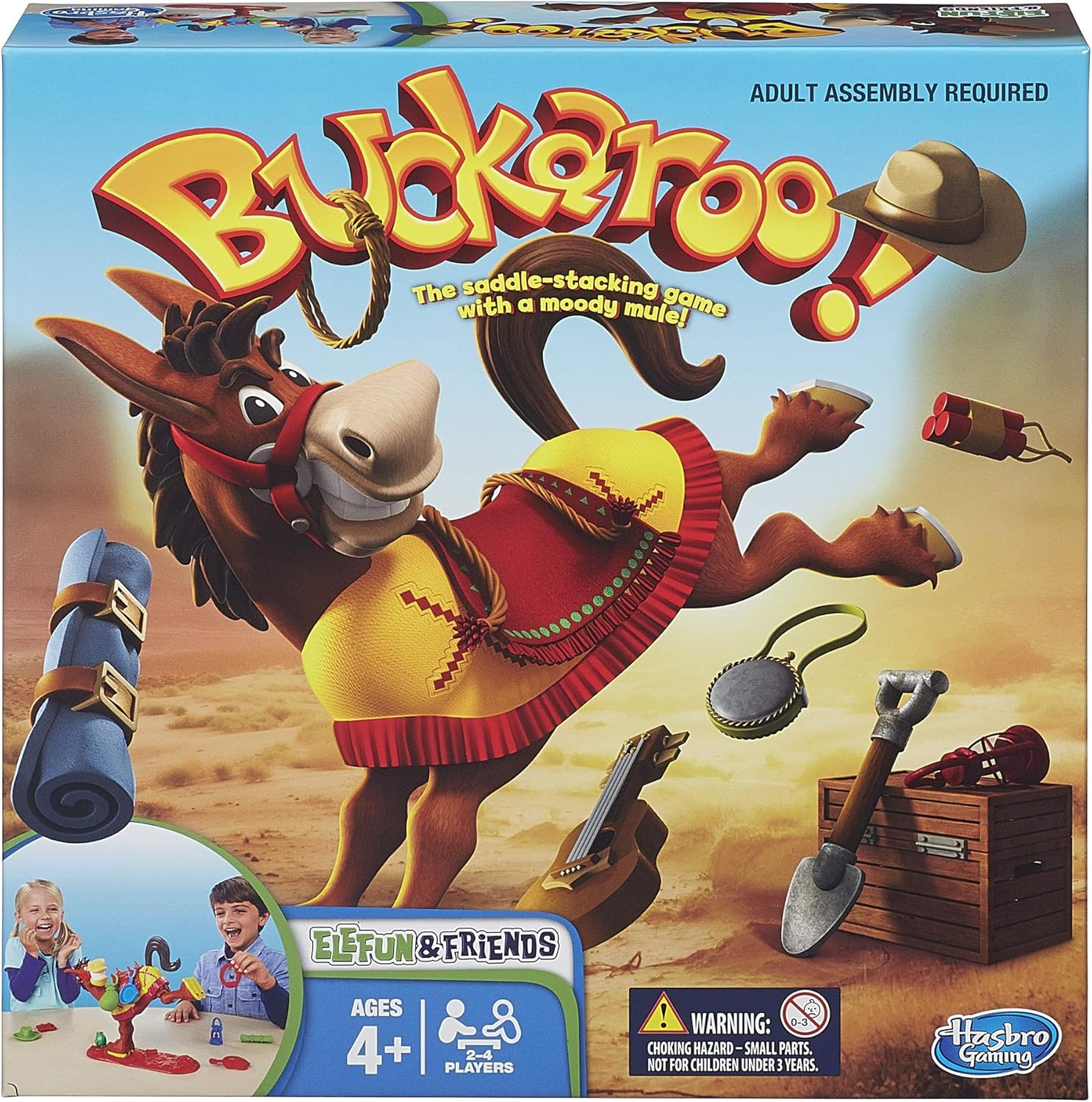 Hasbro Buckaroo-Spiel für Kinder – Elefun &amp; Friends-Kollektion – Modell 483803490