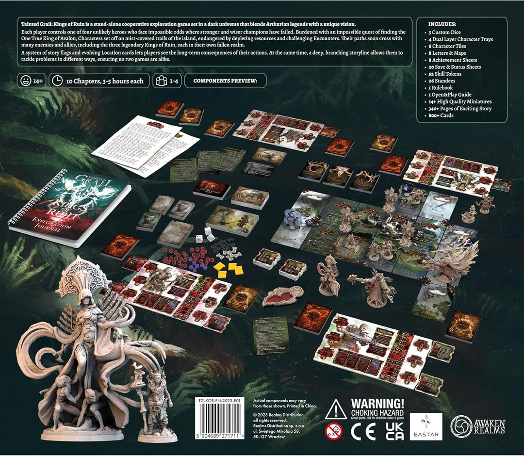 Awaken Realms Tainted Grail: Kings of Ruin Board Game CORE Box
