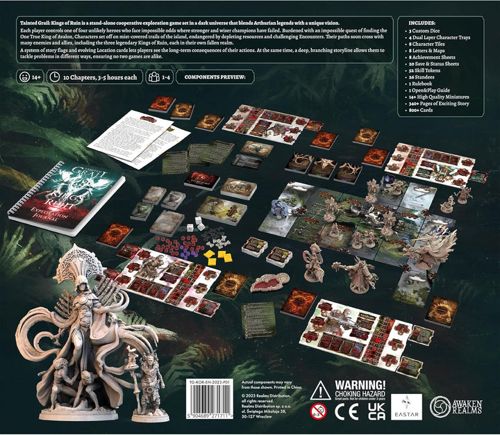 Awaken Realms Tainted Grail: Kings of Ruin Board Game CORE Box