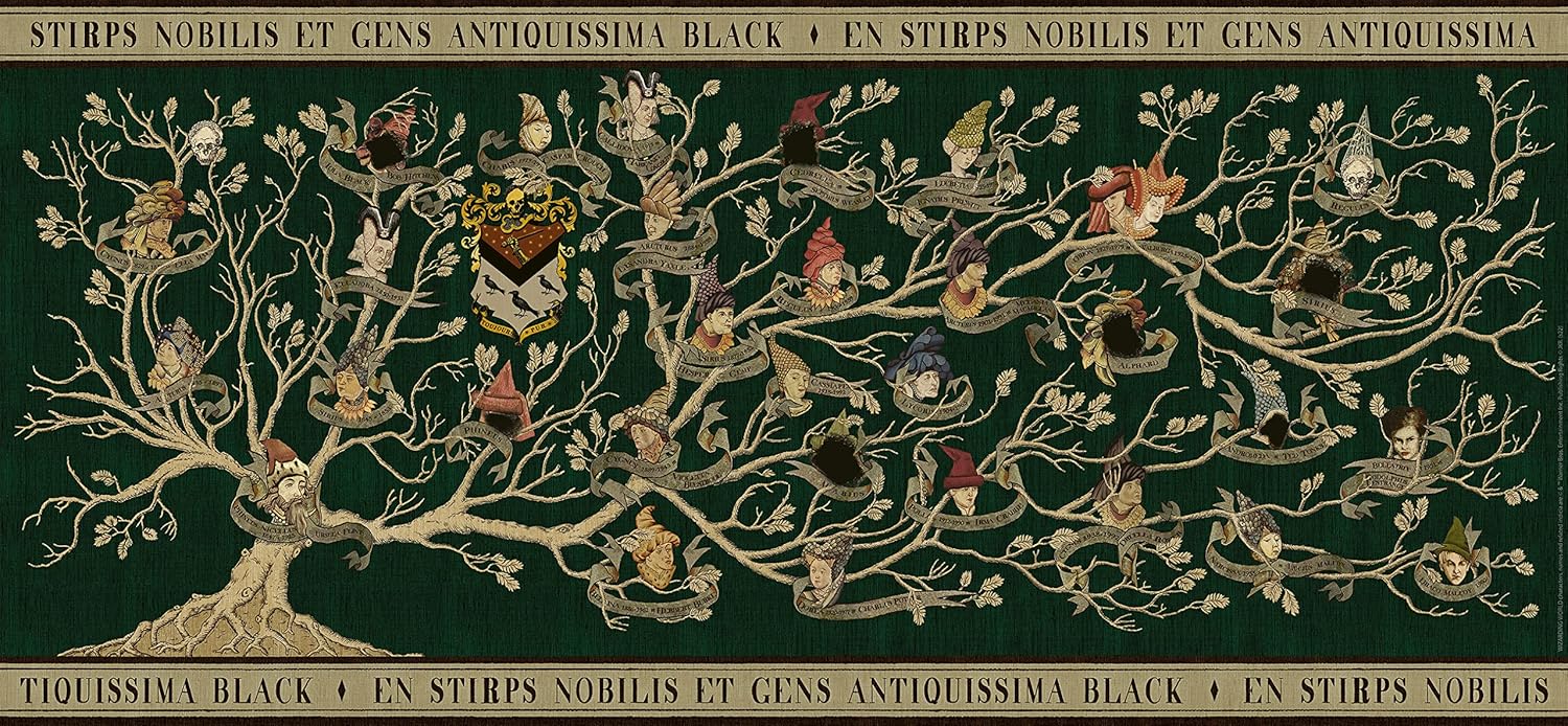 Ravensburger Harry Potter 2000 Piece Jigsaw Puzzle - Black Family Tree Tapestry 3