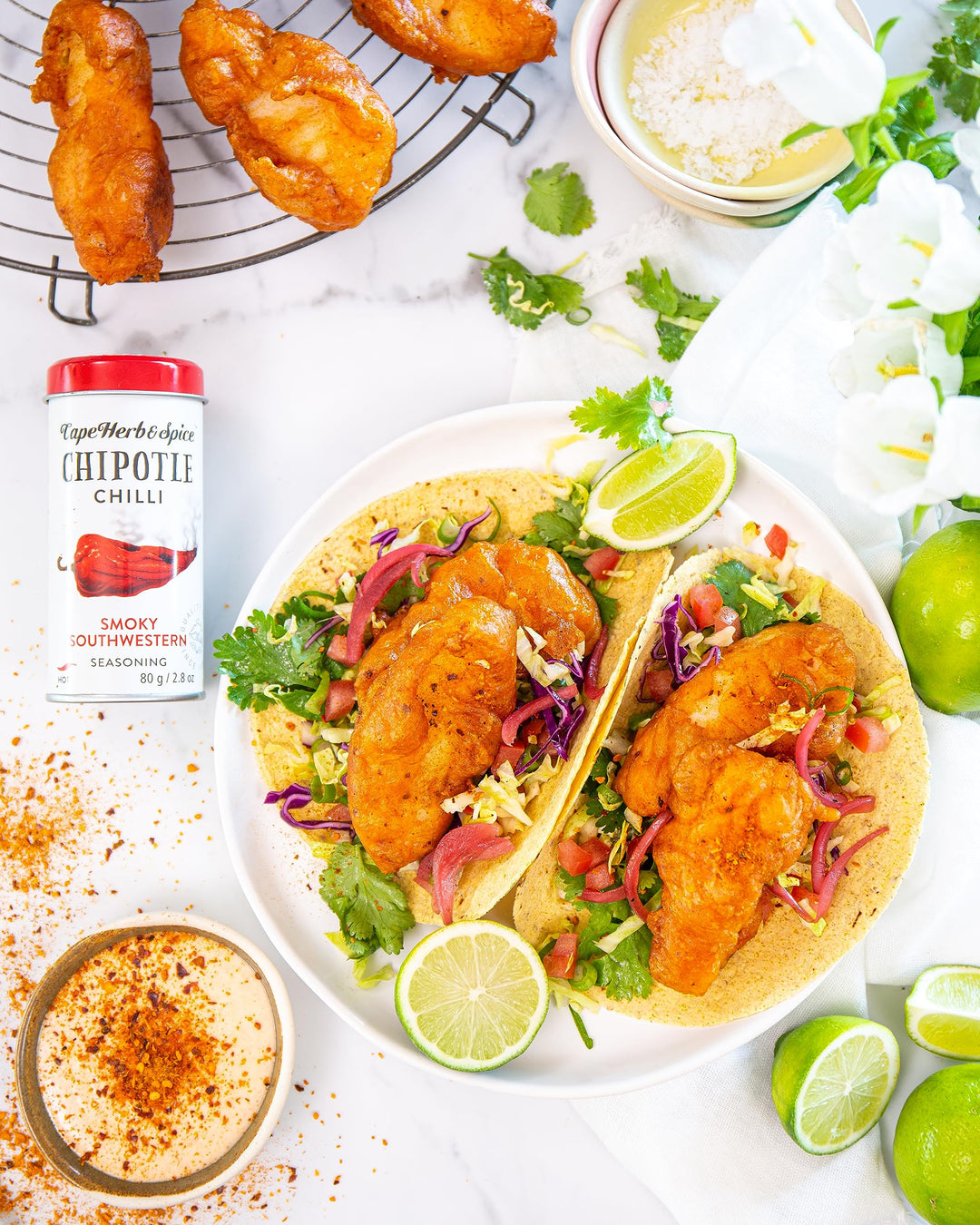 Cape Herb & Spice - Chipotle Chilli Smokey Southwestern Seasoning Condiment