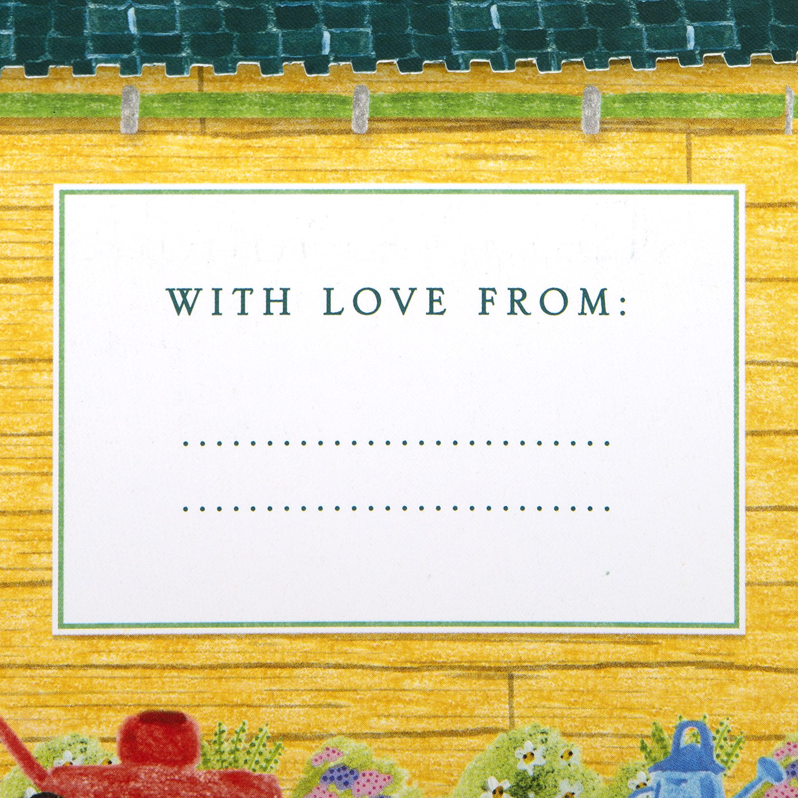 Hallmark 3D Pop Up Garden Shed Father's Day Card | FSC Certified 6