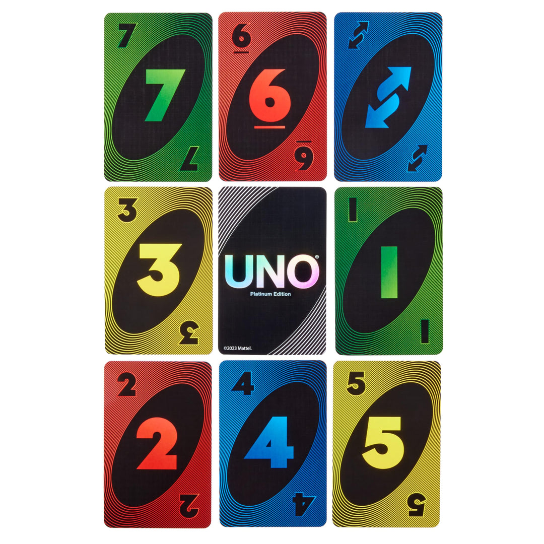 Mattel Games UNO Platinum Edition Card Game