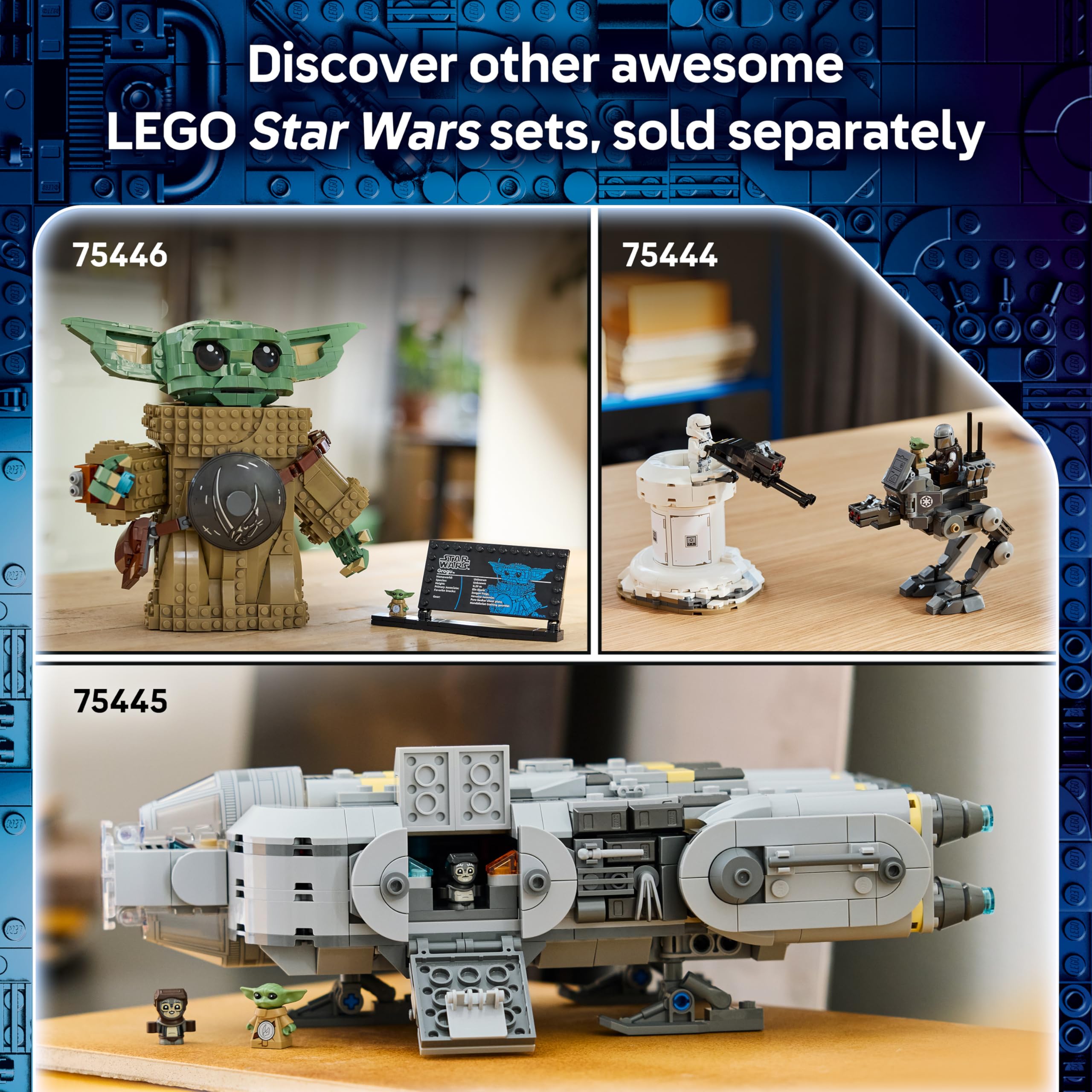 LEGO Star Wars 75447 The Razor Crest Building Set | 5 Characters | Ages 10+ 9