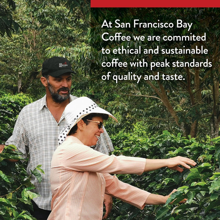 San Francisco Bay French Roast Whole Bean Coffee 908g - Dark Roast Arabica