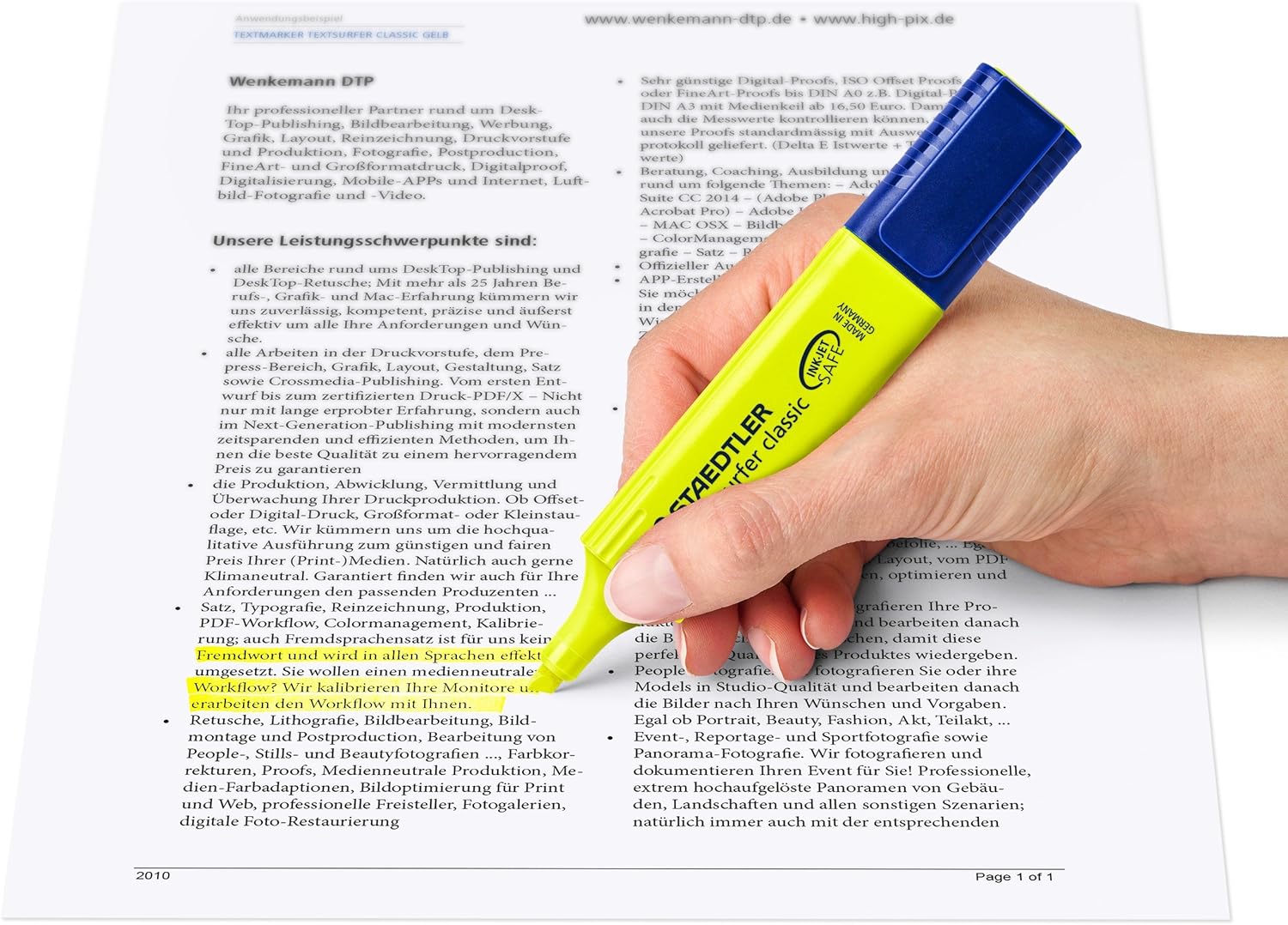 STAEDTLER 364 A WP8 Textsurfer Highlighter Bonus Pack, Assorted Colours, Pack of 6 + 2 6