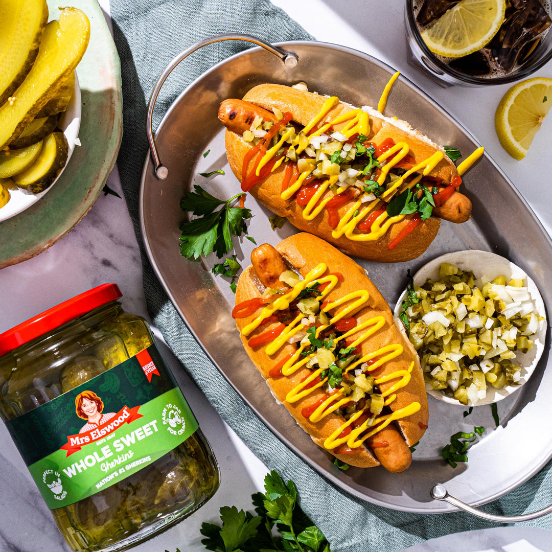 Elswood Whole Sweet Cucumbers 670g Jar
