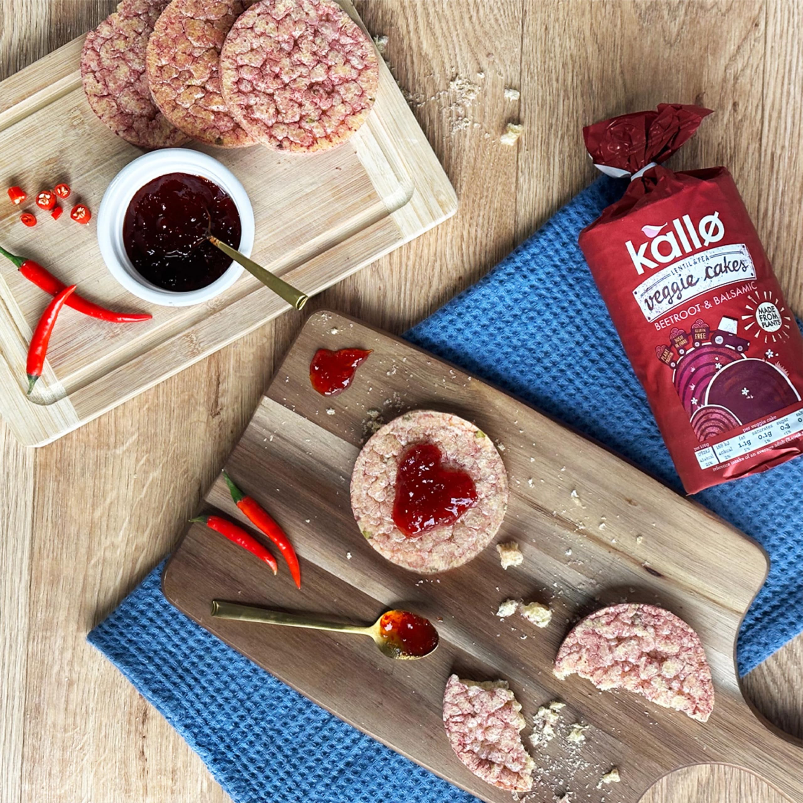 Kallo Rote-Bete-Balsamico-Gemüsekuchen, Linsen-Erbsen-Puffcracker – 122 g 12