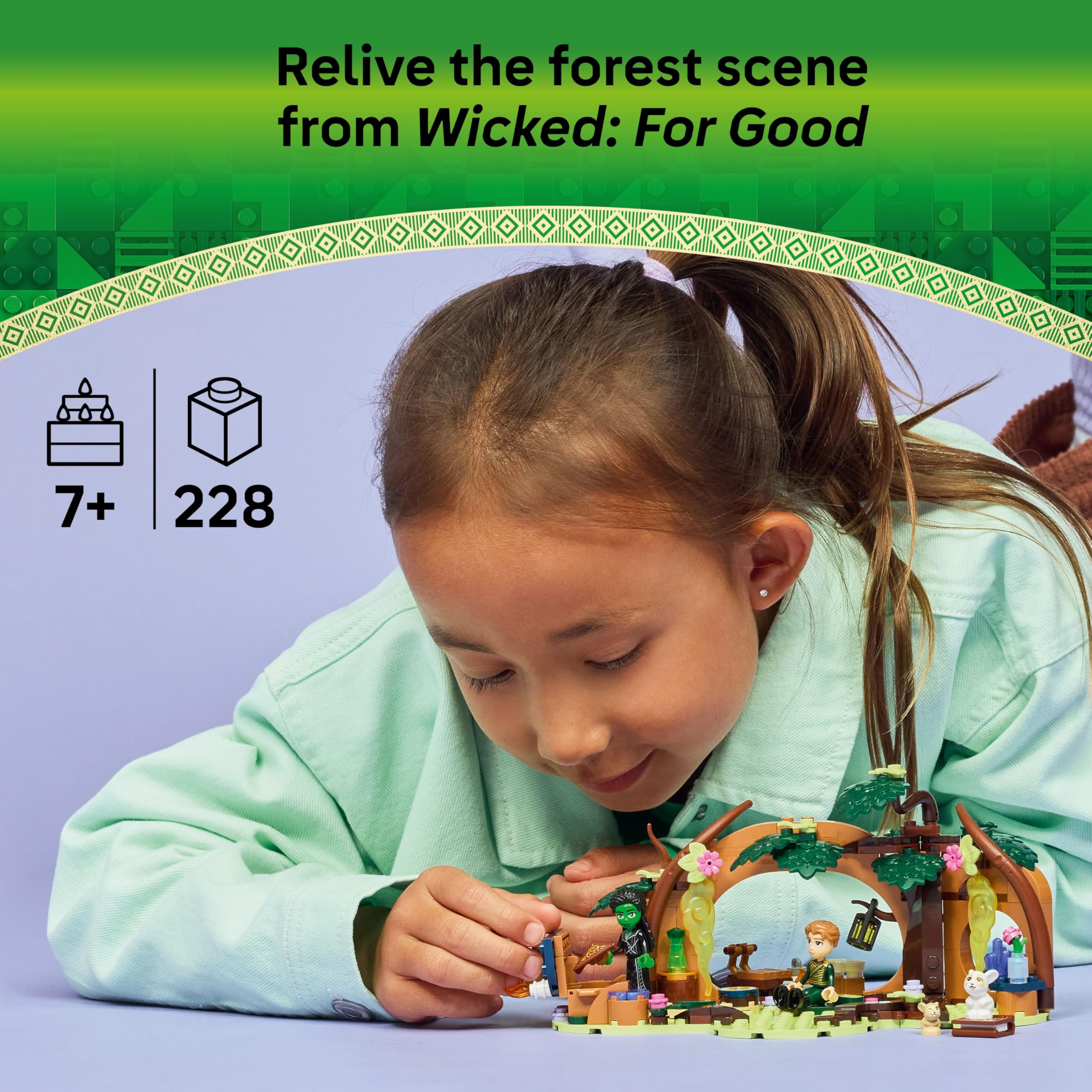LEGO Wicked Elphaba's Retreat Building Set - 2 Mini Dolls, 2 Animal Figures | Age 7+ 2