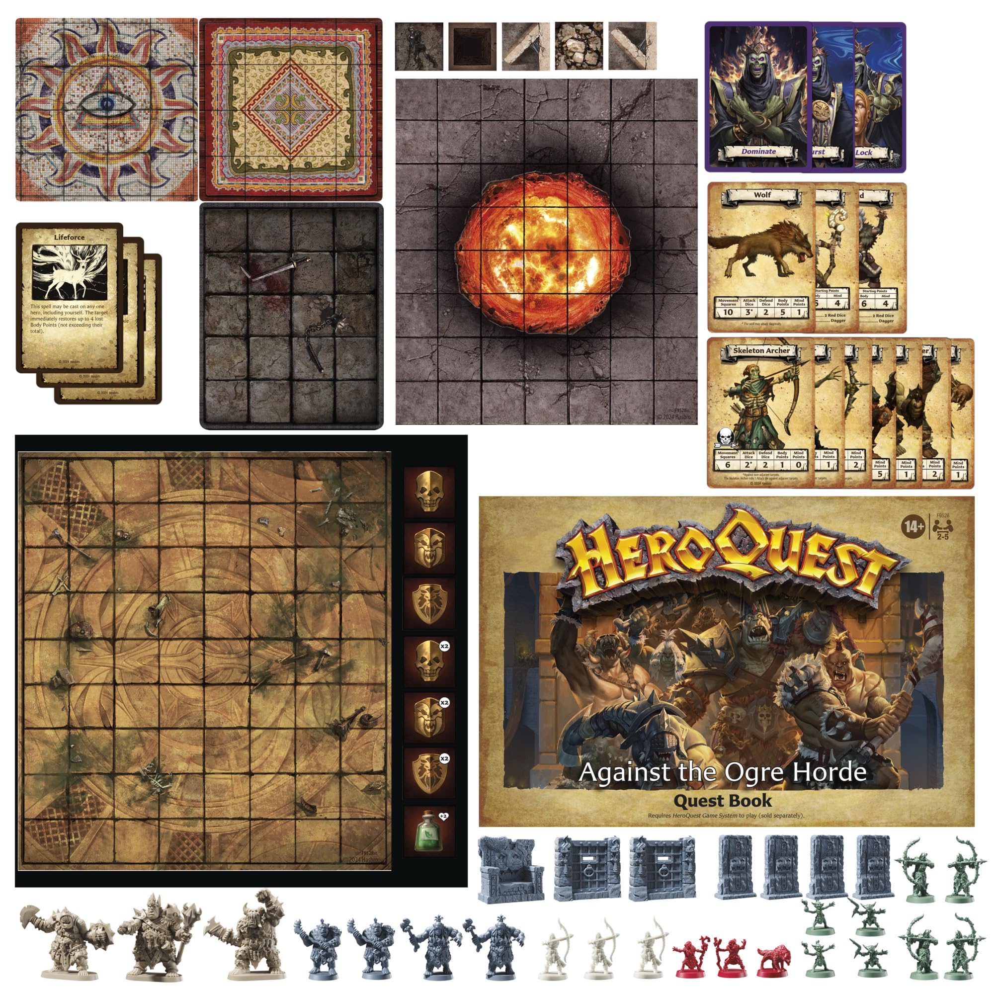 Avalon Hill HeroQuest Against the Ogre Horde Quest Pack – Fantasy Expansion for HeroQuest Game System 9