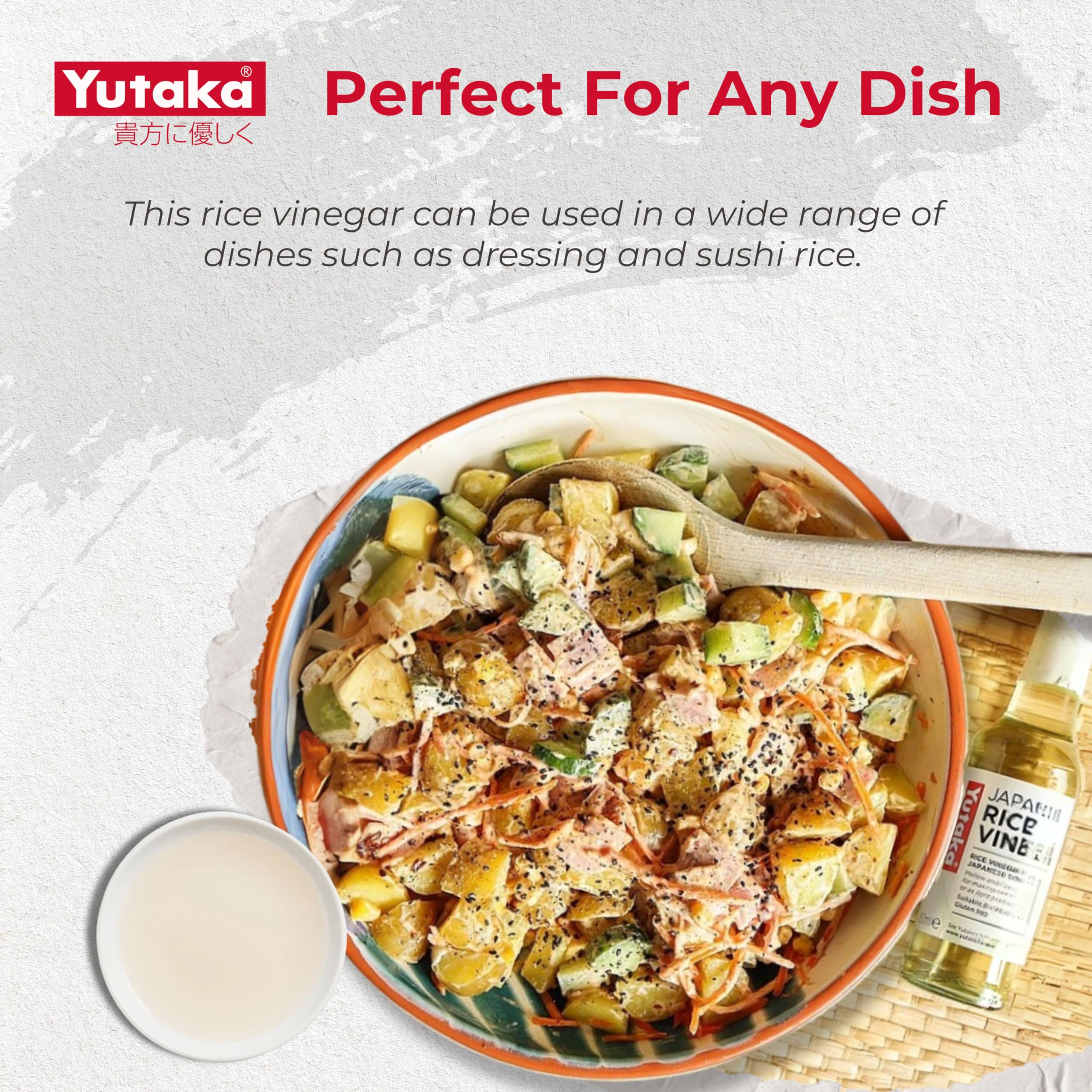 Yutaka Japanese Rice Vinegar - Gluten Free 1 Litre 6