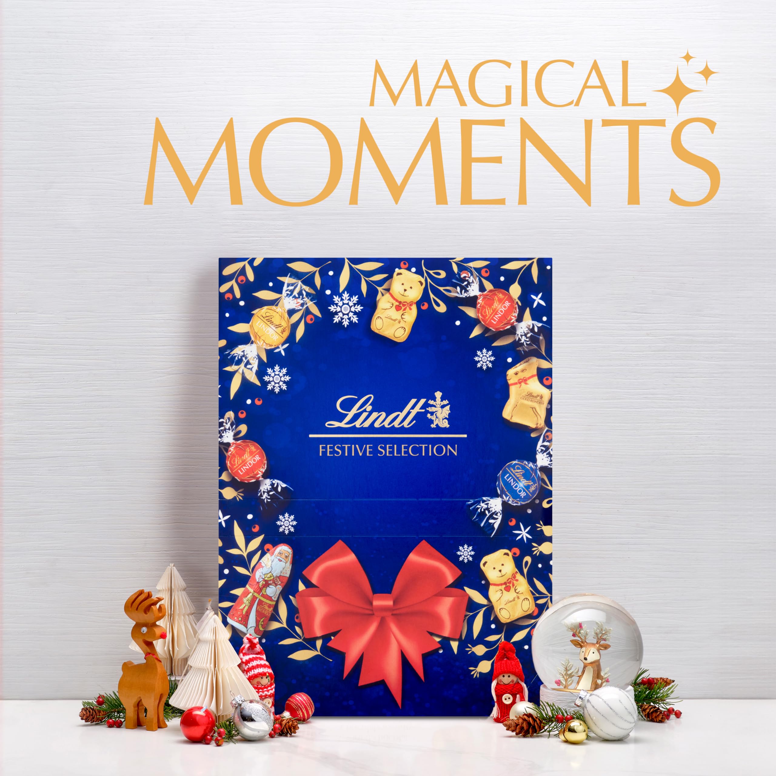 Lindt Festive Selection Christmas Sharing Box – Large 690g (Approx. 60 Pieces) 5
