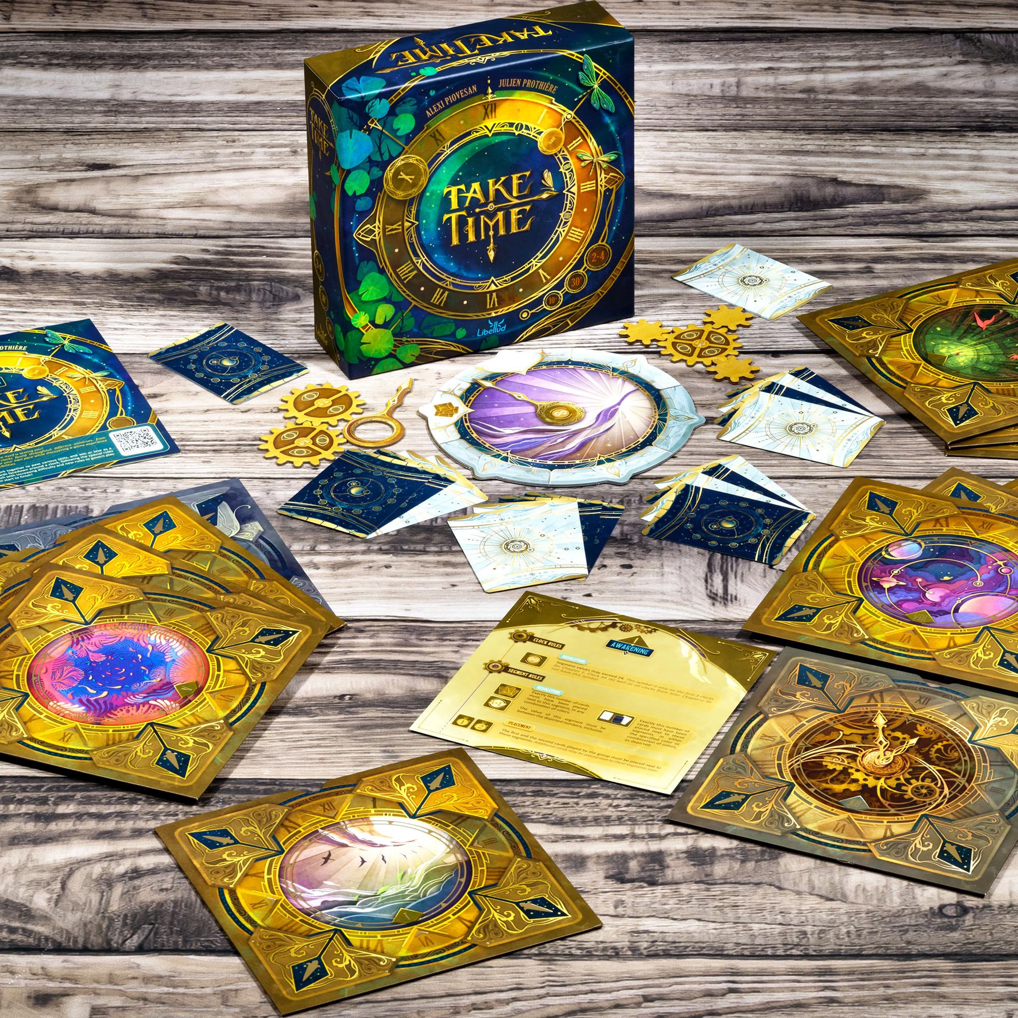 Asmodee Take Time Cooperative Card Game for 2-4 Players 3