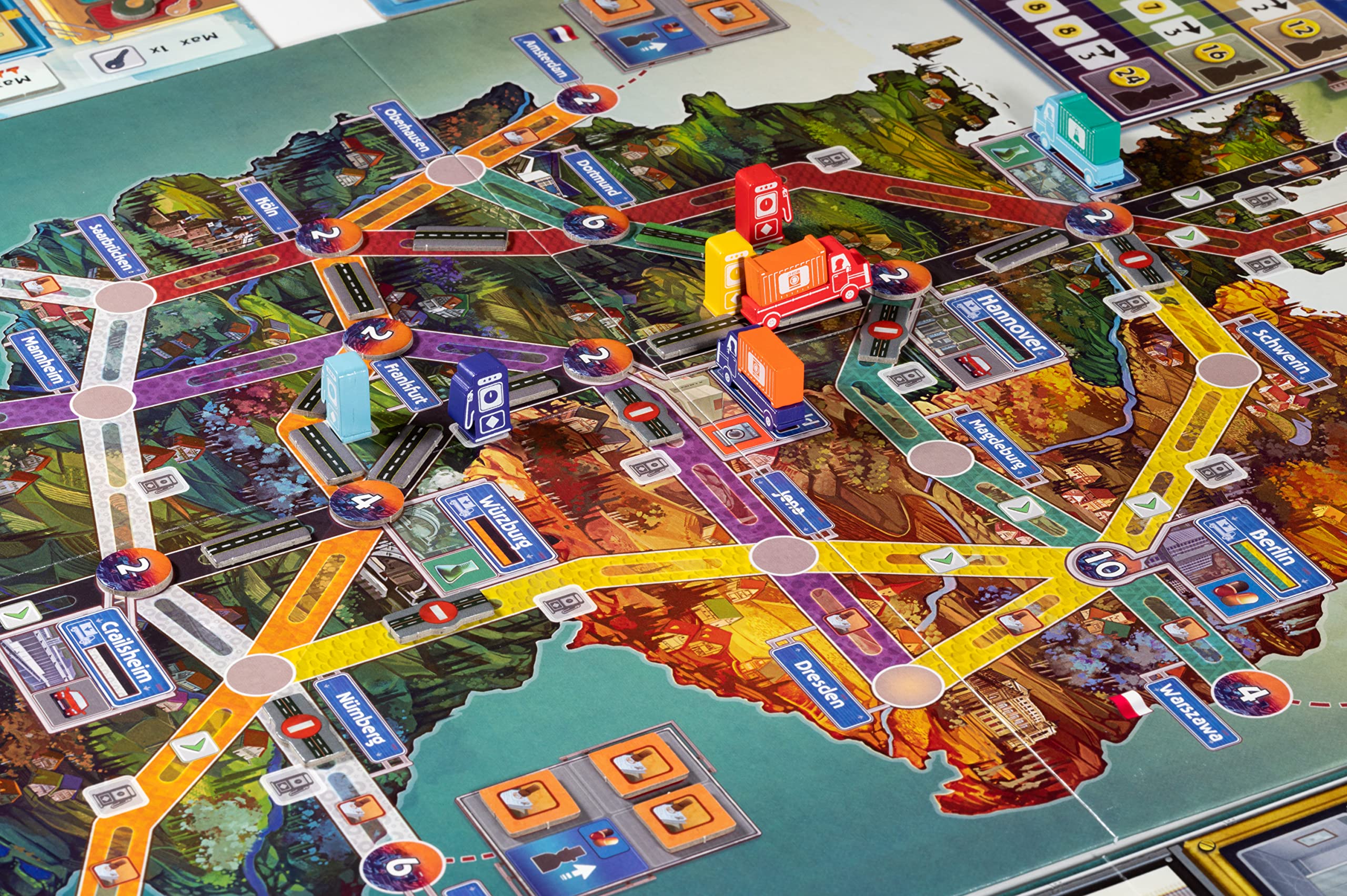 Alley Cat Games Autobahn Board Game 4