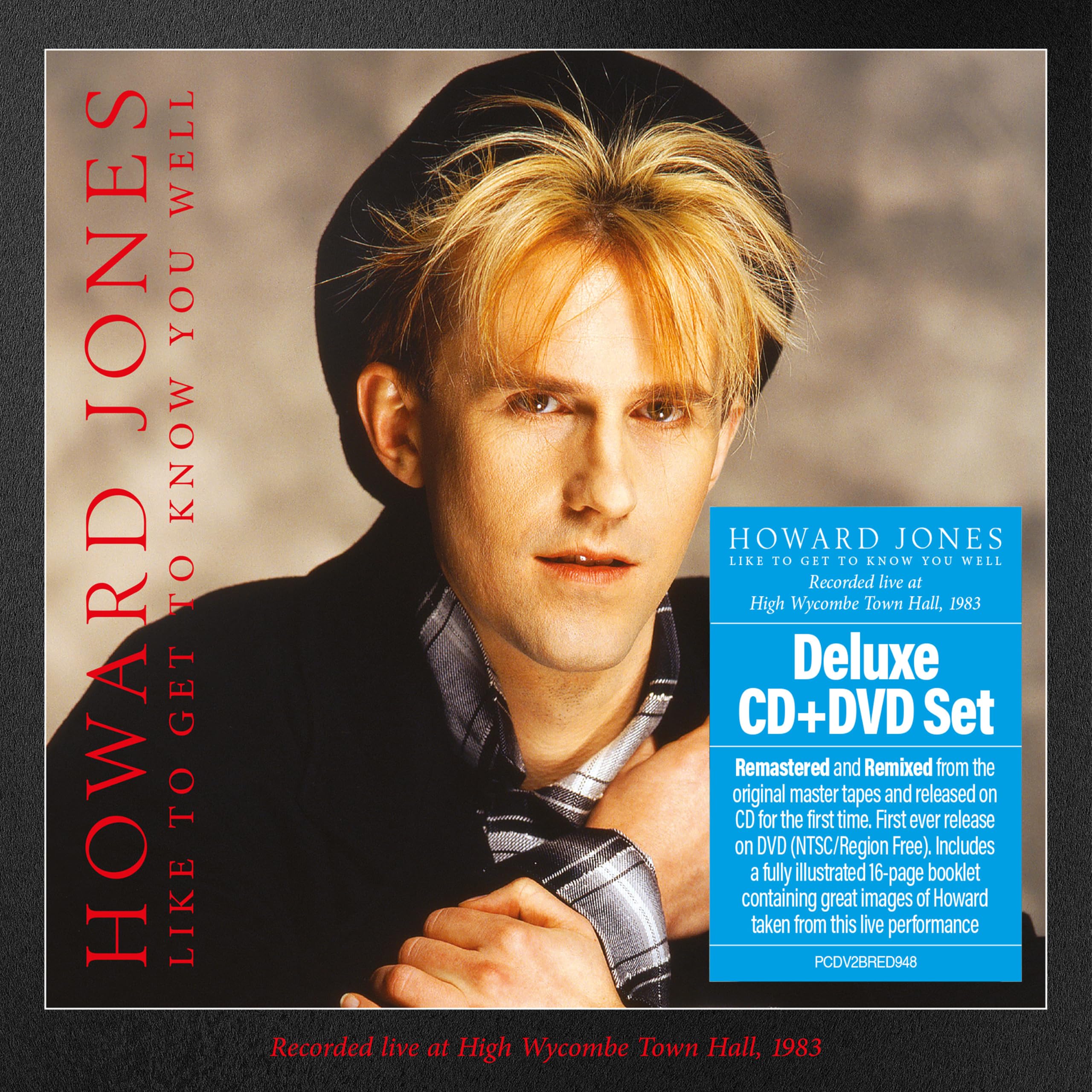 Howard Jones - LIKE TO GET TO KNOW YOU WELL LIVE AT HIGH WYCOMBE TOWN HALL, 1983 [CD/DVD] 1