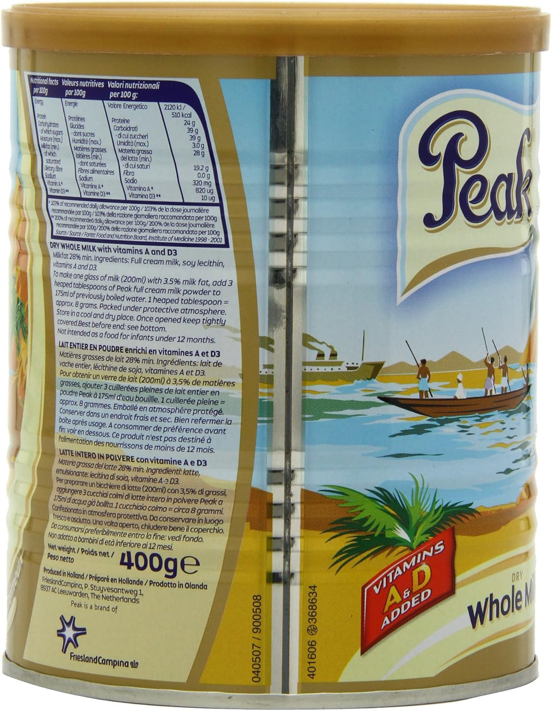 Peak - Full Cream Milk Powder 400g