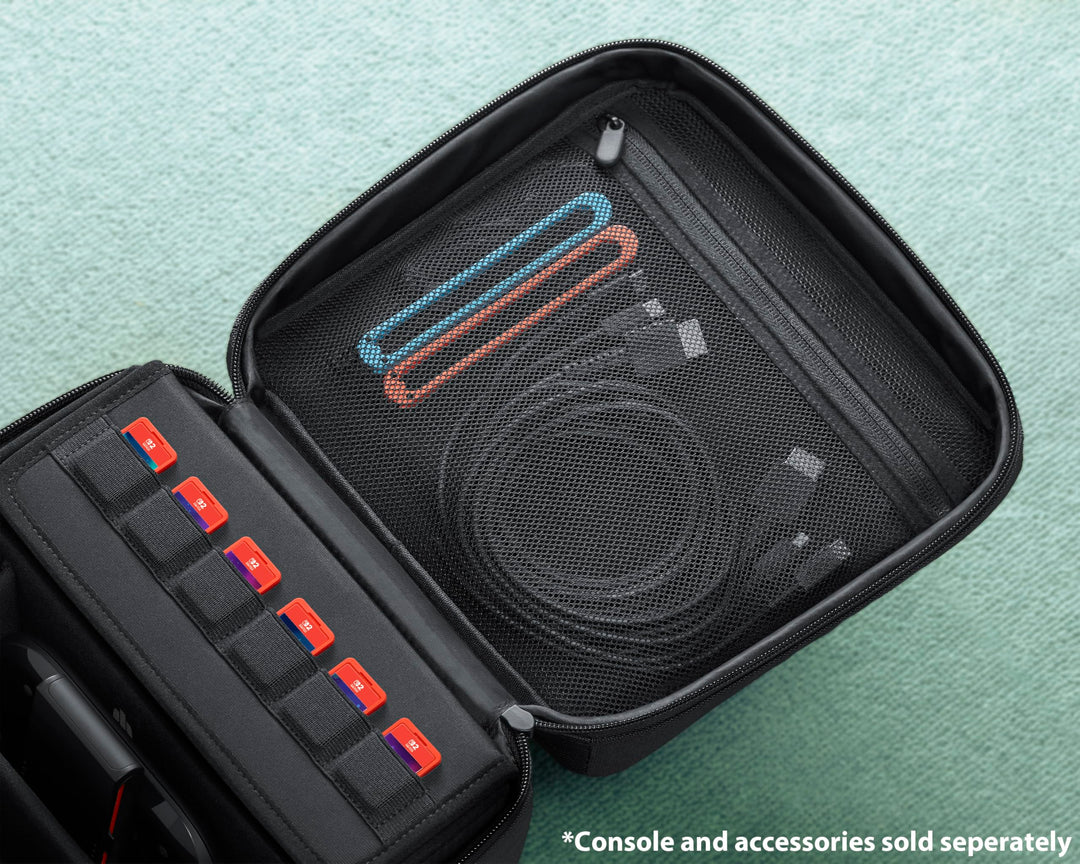 Nintendo Switch 2 All-In-One Carrying Case for Console, Dock, Joy-Con 2, Cables & Game Cards