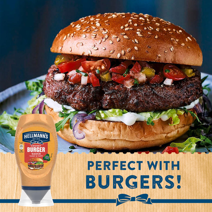 Hellmann's - Chunky Burger Sauce Condiment Squeeze Bottle