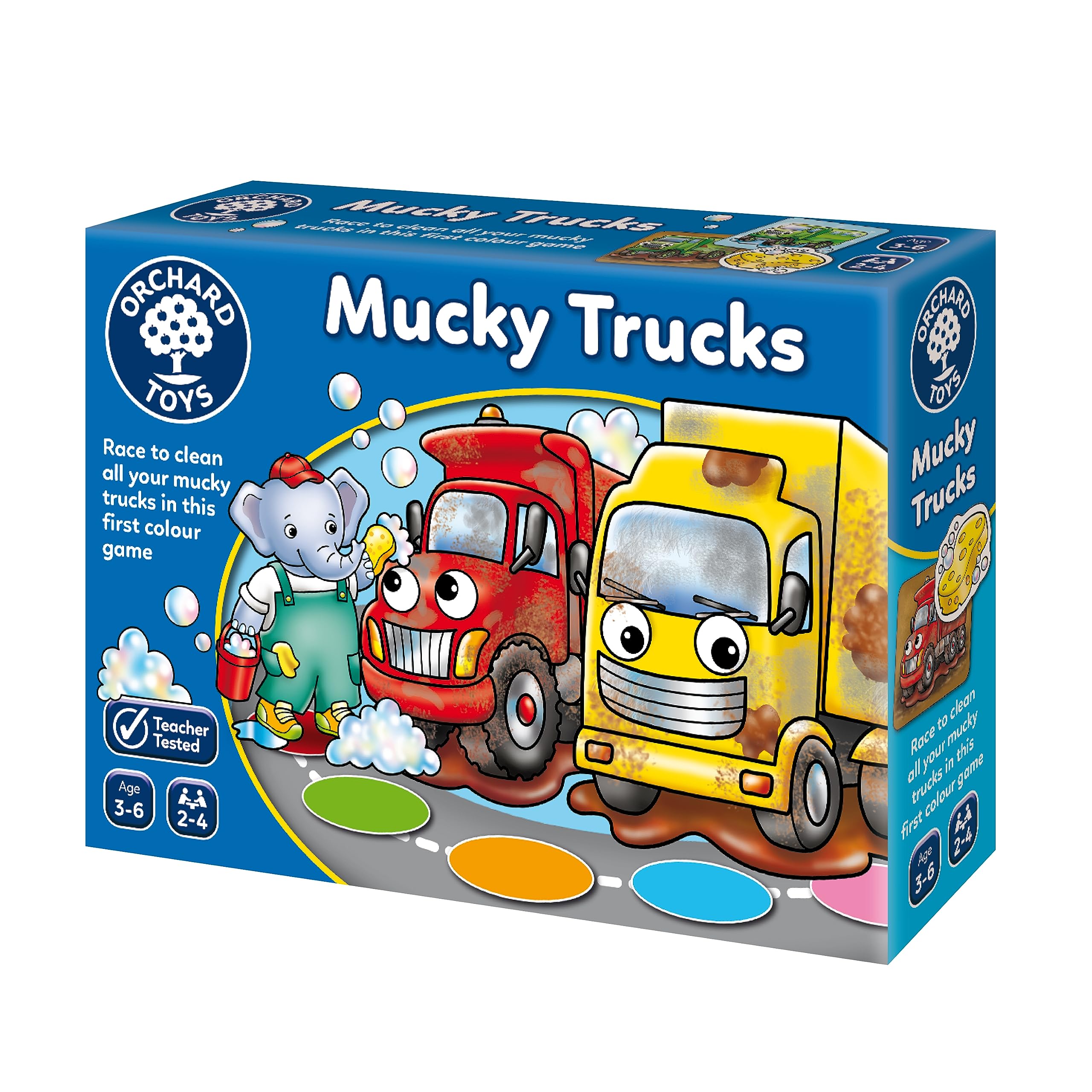 Orchard Toys Mucky Trucks Board Game 9