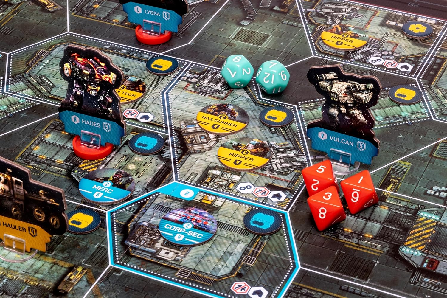 Undaunted: Callisto Sci-Fi-Brettspiel 8